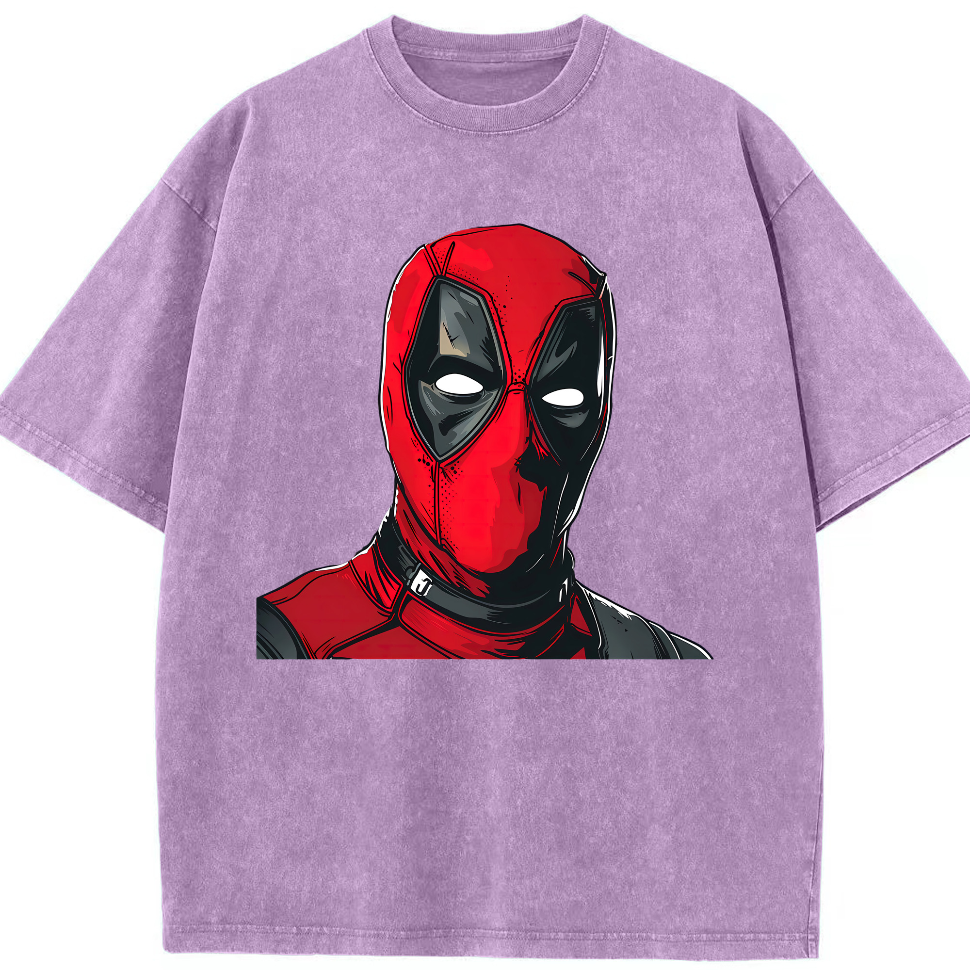 （画像用） Deadpool デッドプール 綿100% ヴィンテージ風 半袖Tシャツ（フロントプリント）