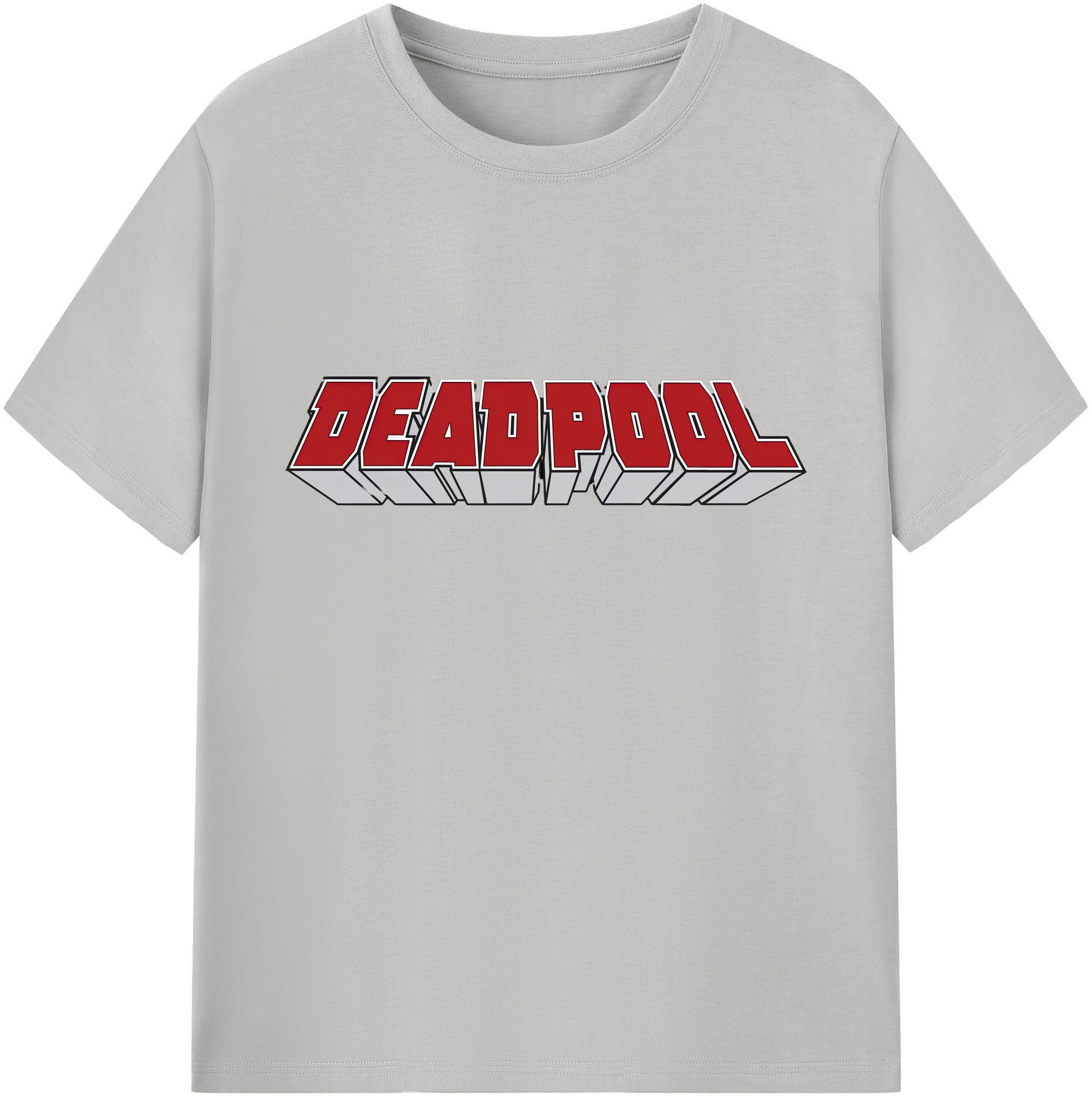 （画像用） Deadpool デッドプール 綿100％ メンズ半袖Tシャツ｜肌触りやわらか＆通気性