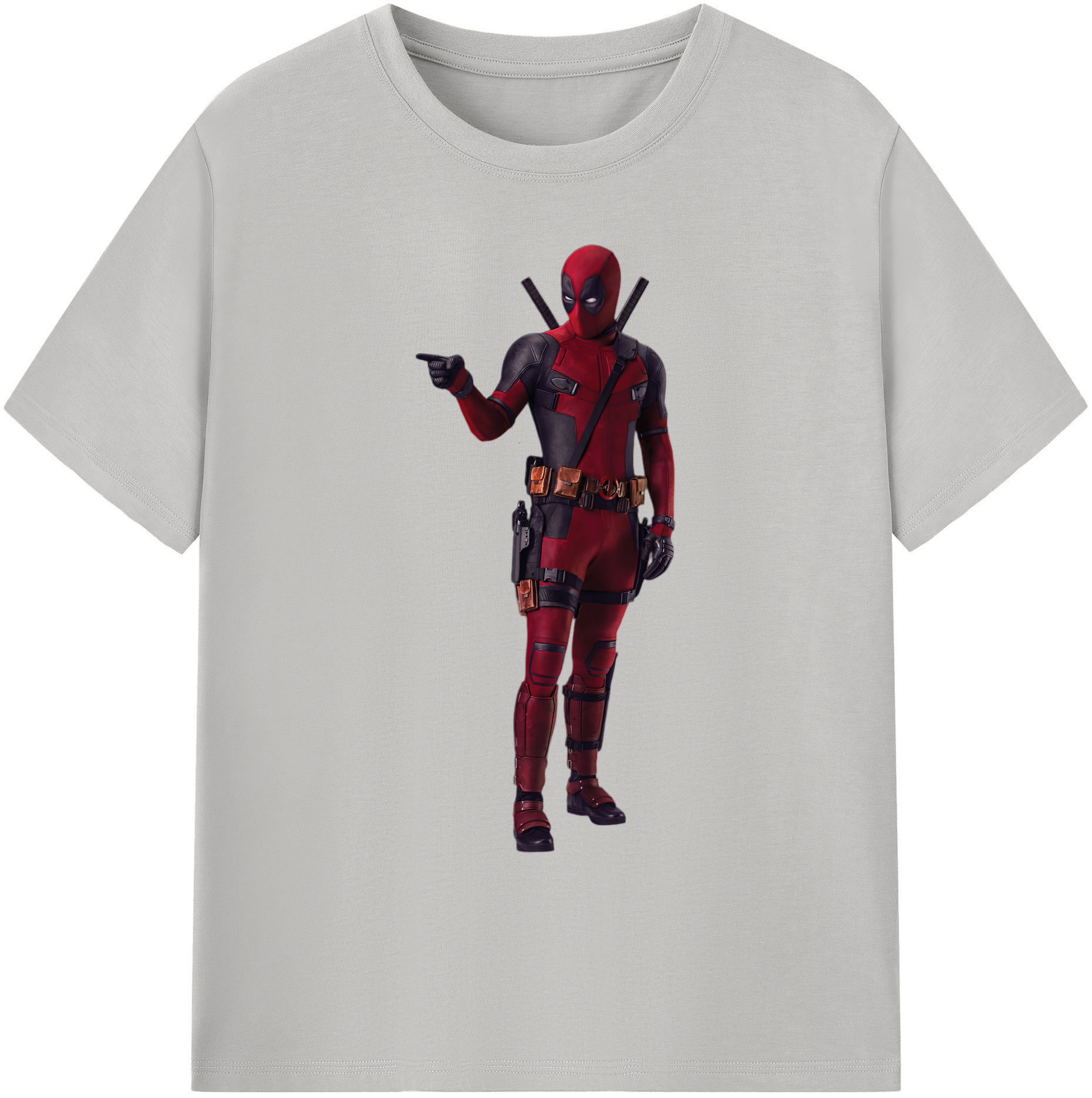 （画像用） Deadpool デッドプール 綿100％ メンズ半袖Tシャツ｜肌触りやわらか＆通気性