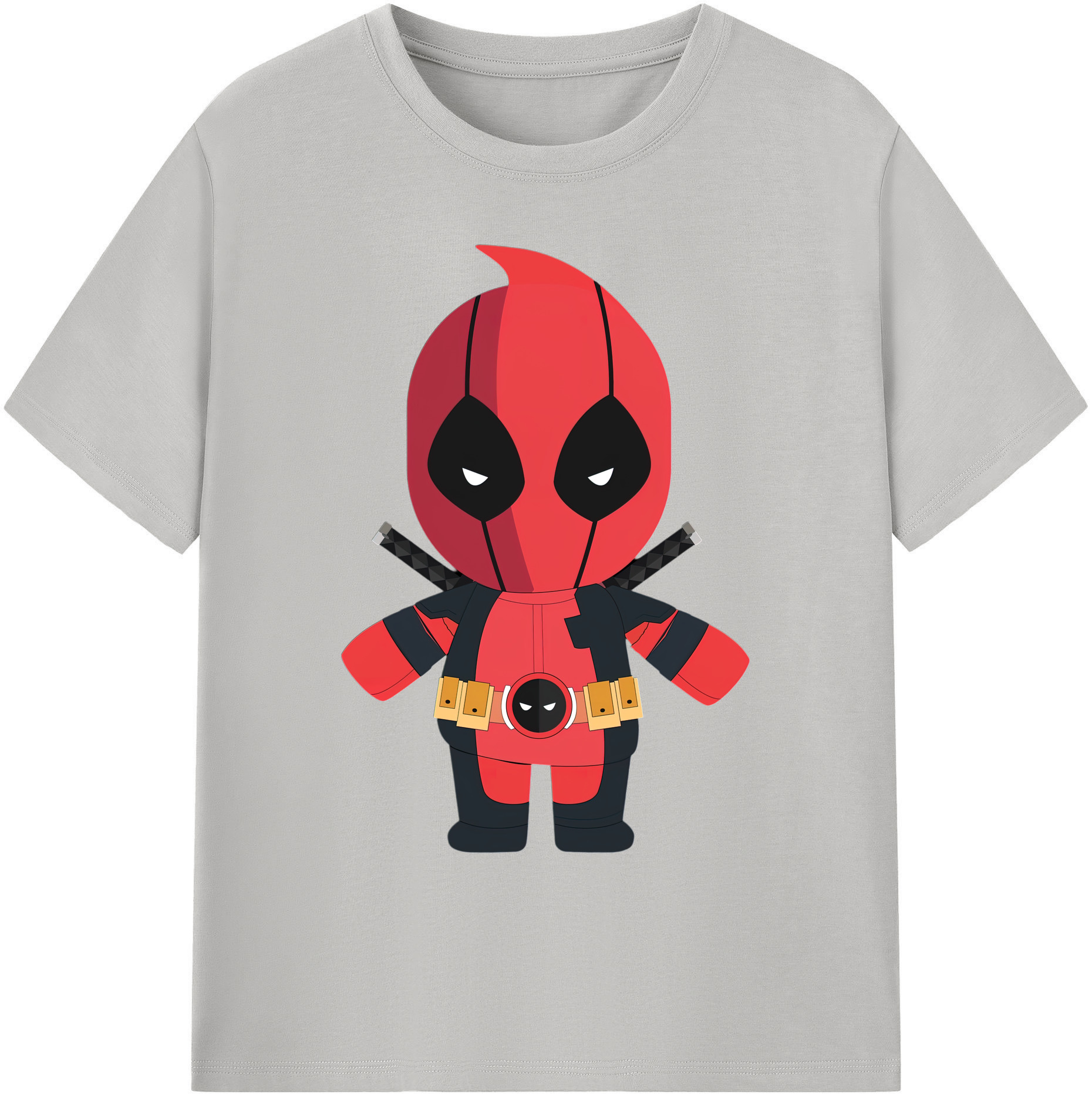 （画像用） Deadpool デッドプール 綿100％ メンズ半袖Tシャツ｜肌触りやわらか＆通気性