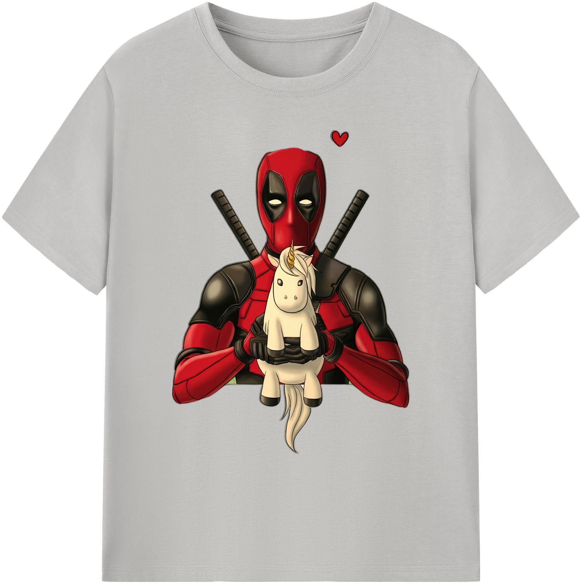 （画像用） Deadpool デッドプール 綿100％ メンズ半袖Tシャツ｜肌触りやわらか＆通気性