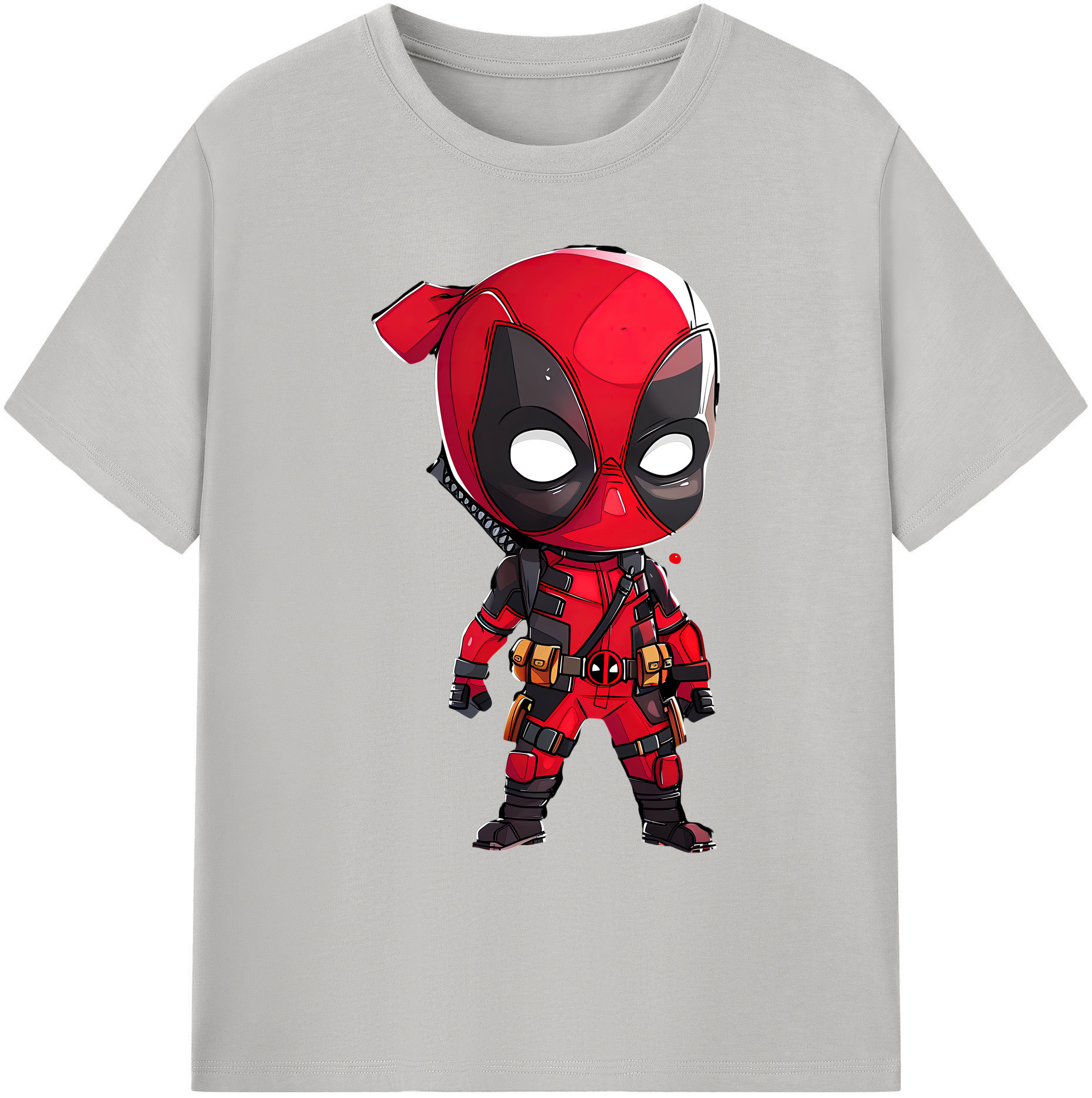 （画像用） Deadpool デッドプール 綿100％ メンズ半袖Tシャツ｜肌触りやわらか＆通気性