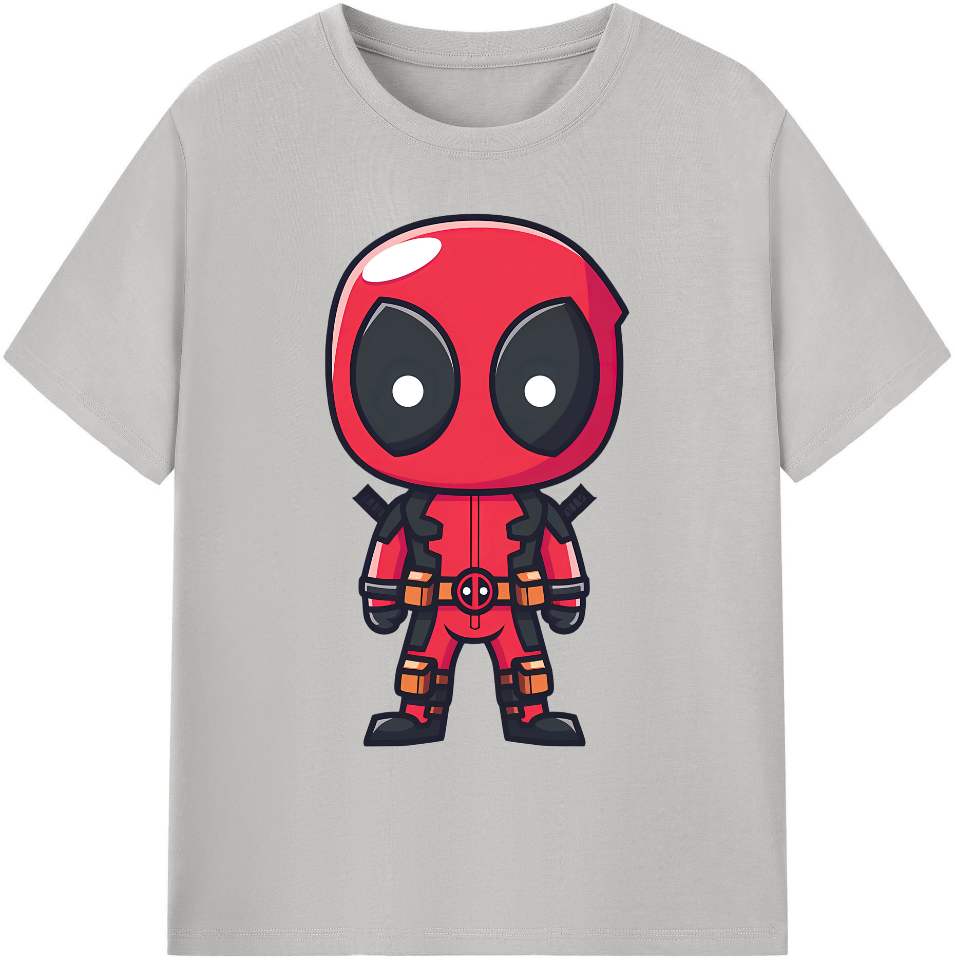 （画像用） Deadpool デッドプール 綿100％ メンズ半袖Tシャツ｜肌触りやわらか＆通気性