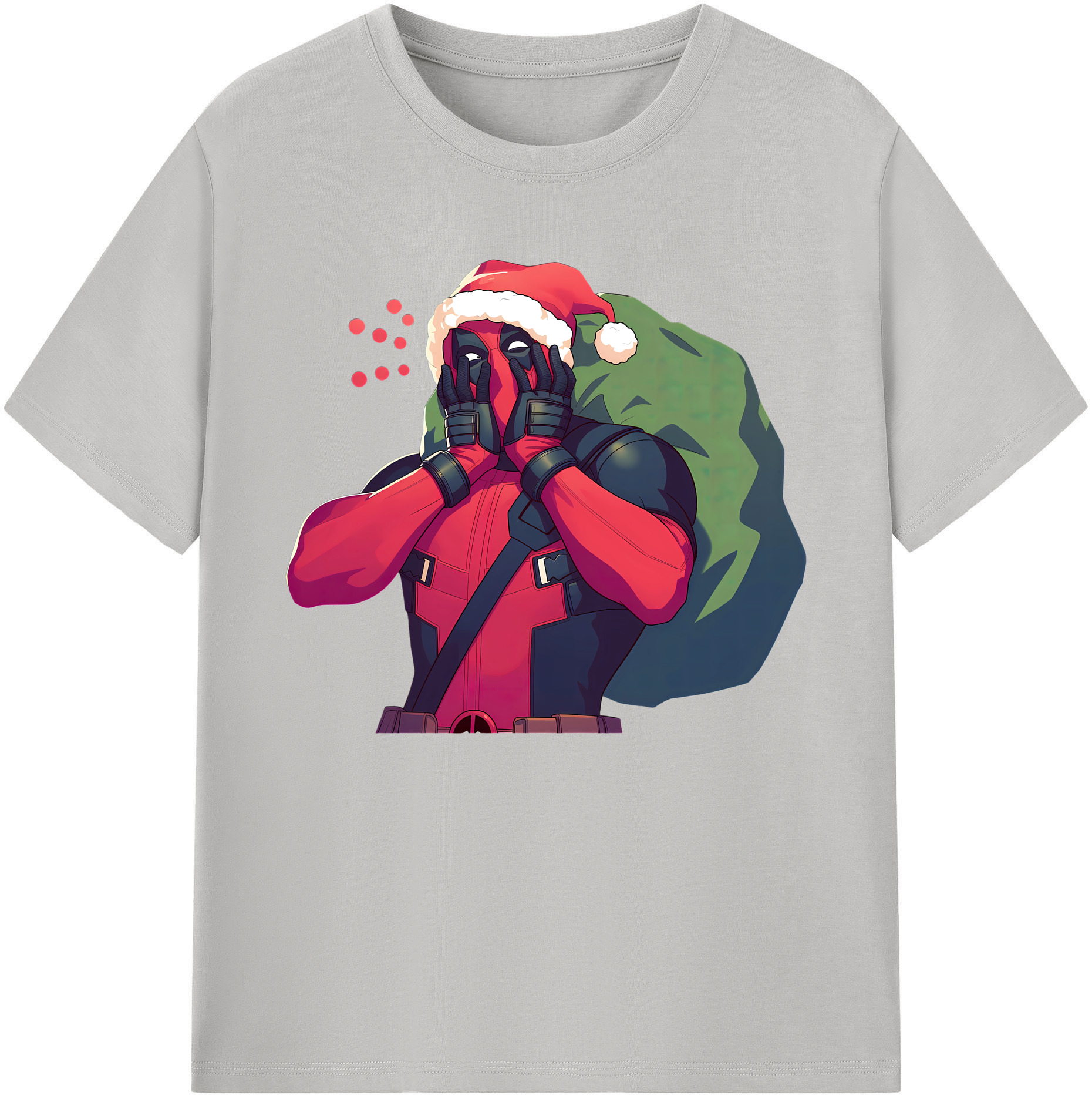 （画像用） Deadpool デッドプール 綿100％ メンズ半袖Tシャツ｜肌触りやわらか＆通気性