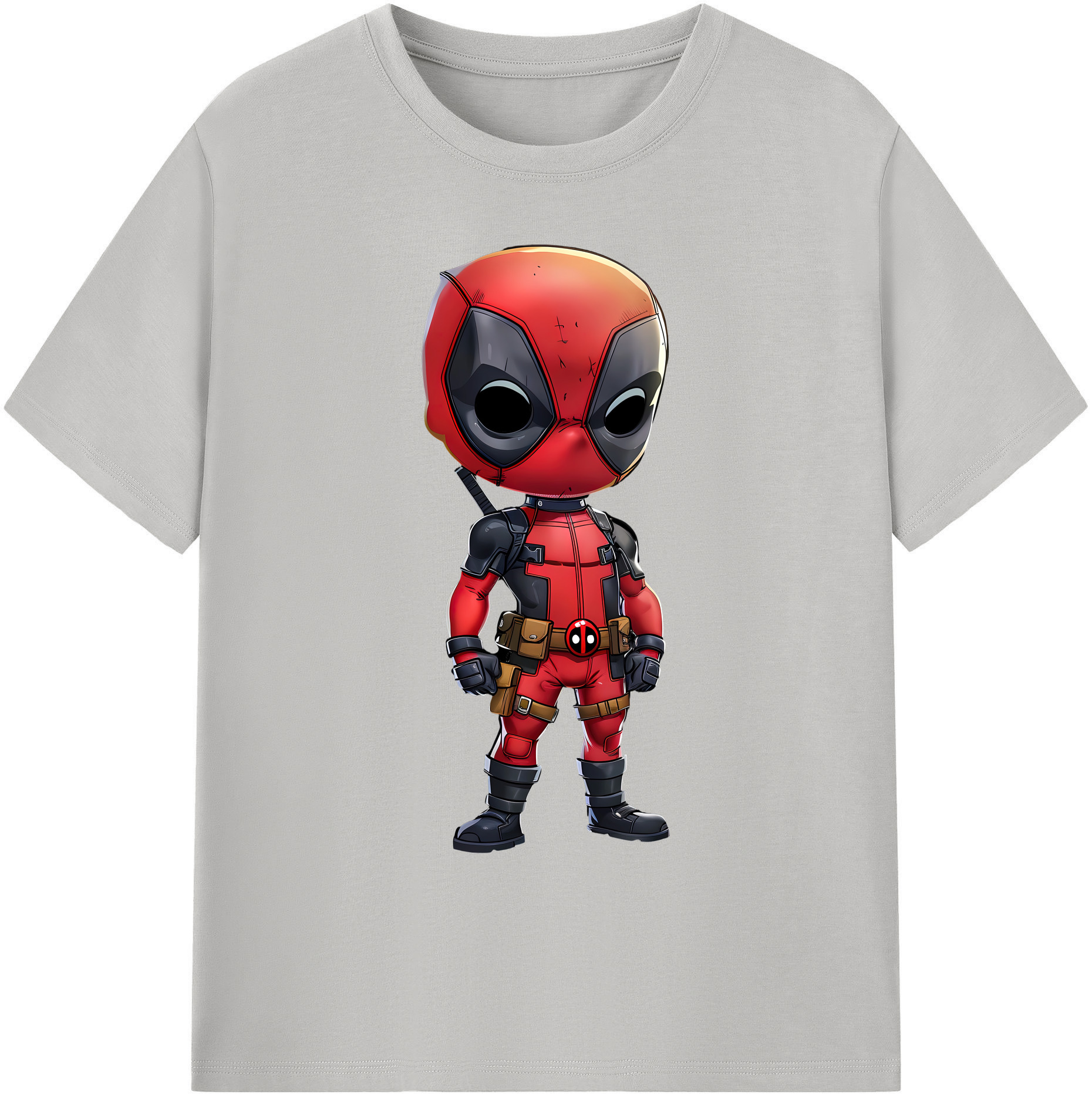 （画像用） Deadpool デッドプール 綿100％ メンズ半袖Tシャツ｜肌触りやわらか＆通気性