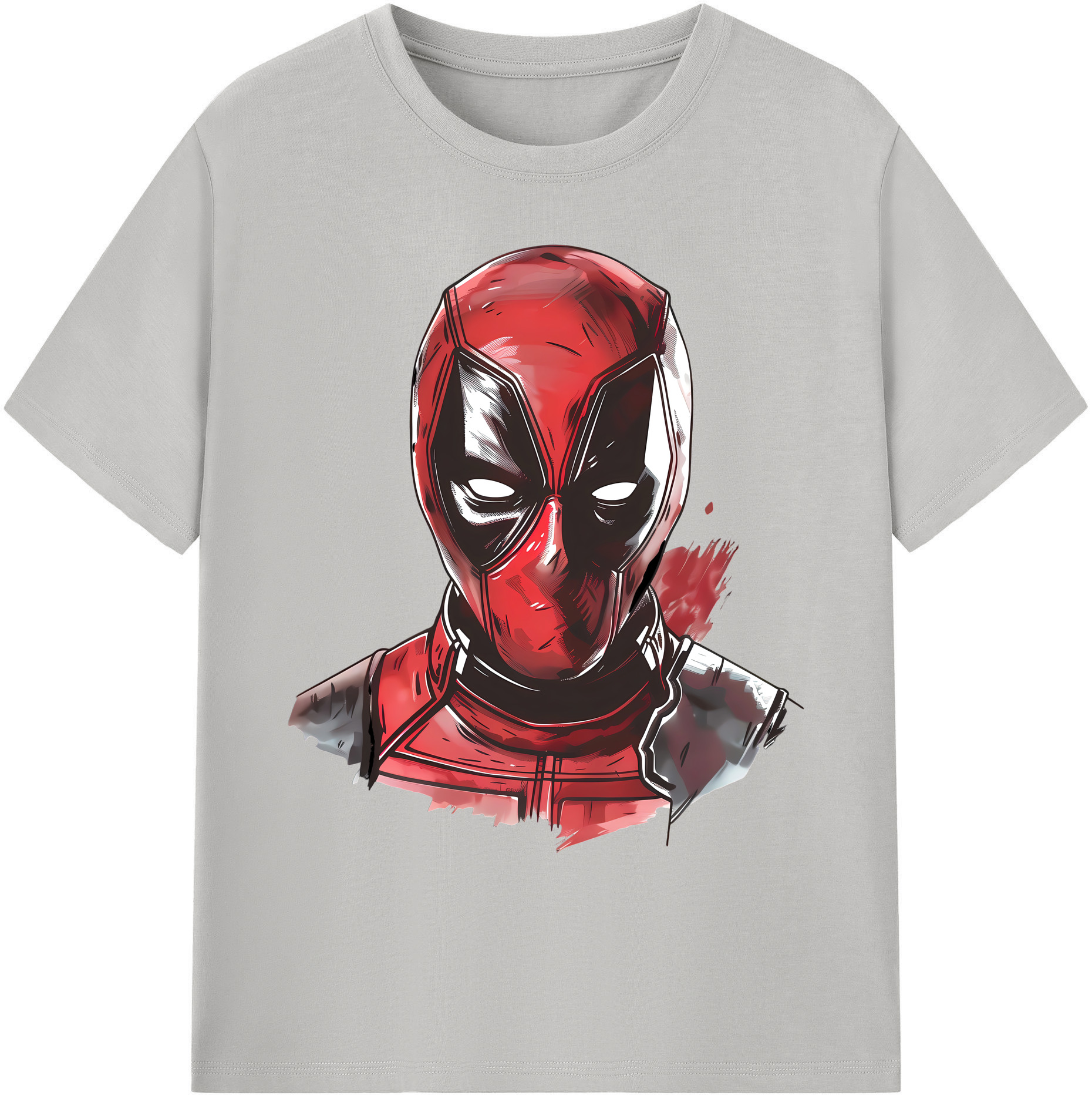 （画像用） Deadpool デッドプール 綿100％ メンズ半袖Tシャツ｜肌触りやわらか＆通気性