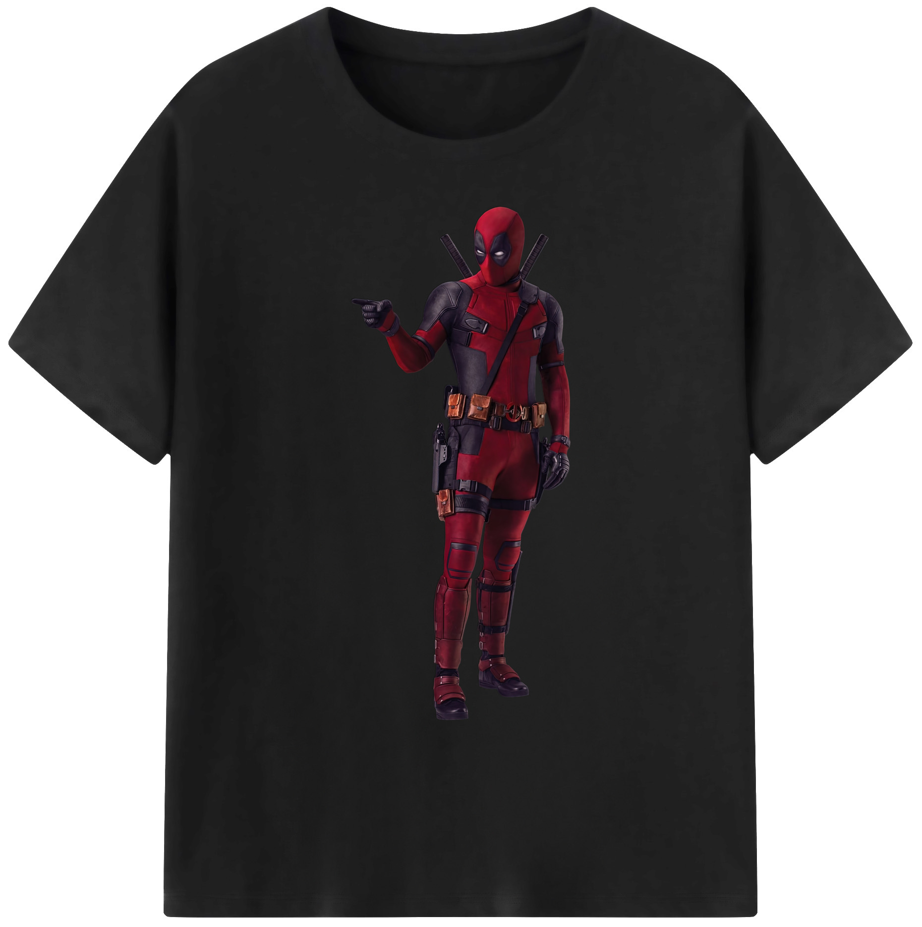 （画像用） Deadpool デッドプール 綿100％ メンズ半袖Tシャツ｜肌触りやわらか＆通気性