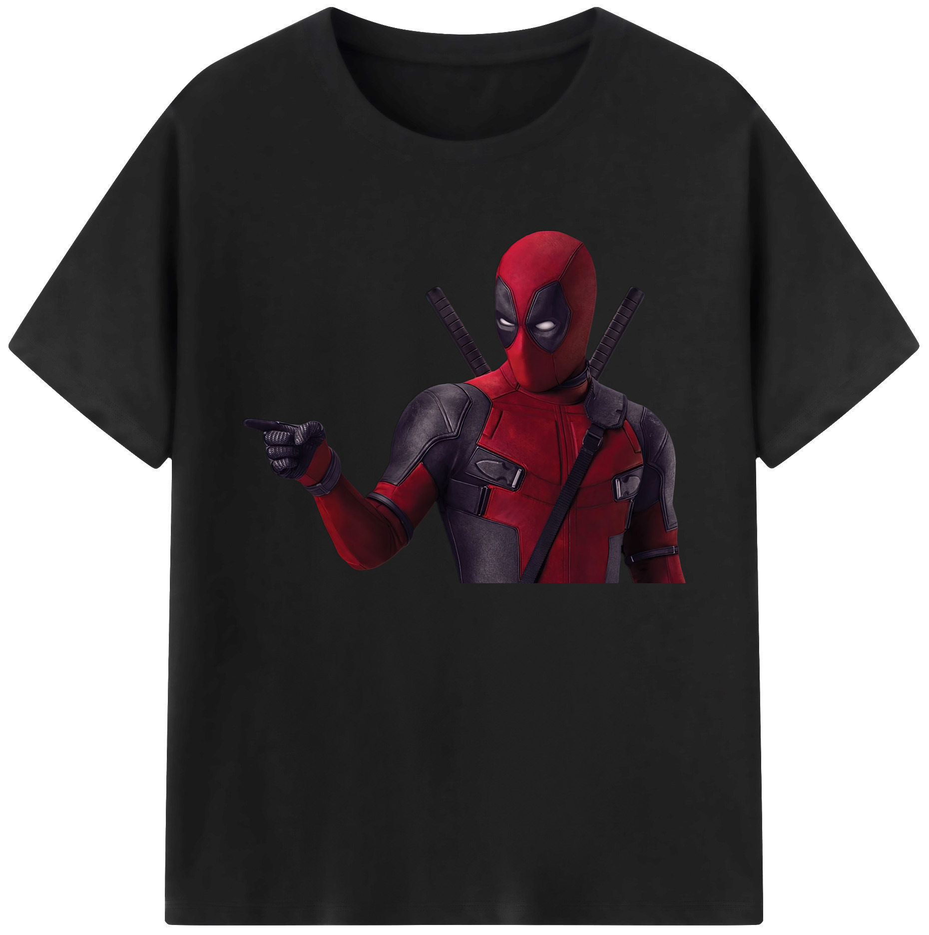 （画像用） Deadpool デッドプール 綿100％ メンズ半袖Tシャツ｜肌触りやわらか＆通気性