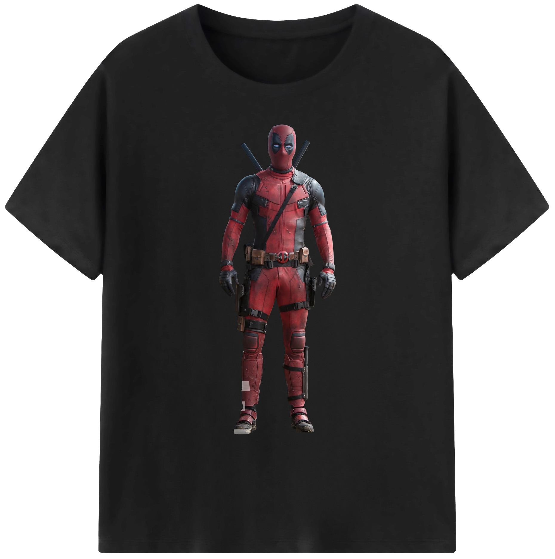 （画像用） Deadpool デッドプール 綿100％ メンズ半袖Tシャツ｜肌触りやわらか＆通気性