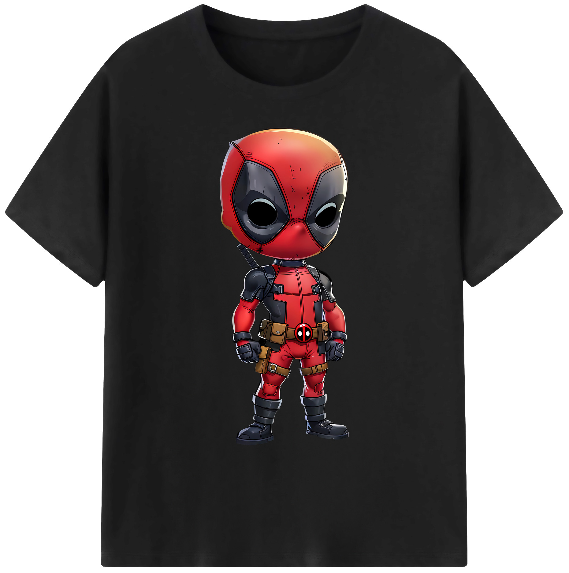 （画像用） Deadpool デッドプール 綿100％ メンズ半袖Tシャツ｜肌触りやわらか＆通気性
