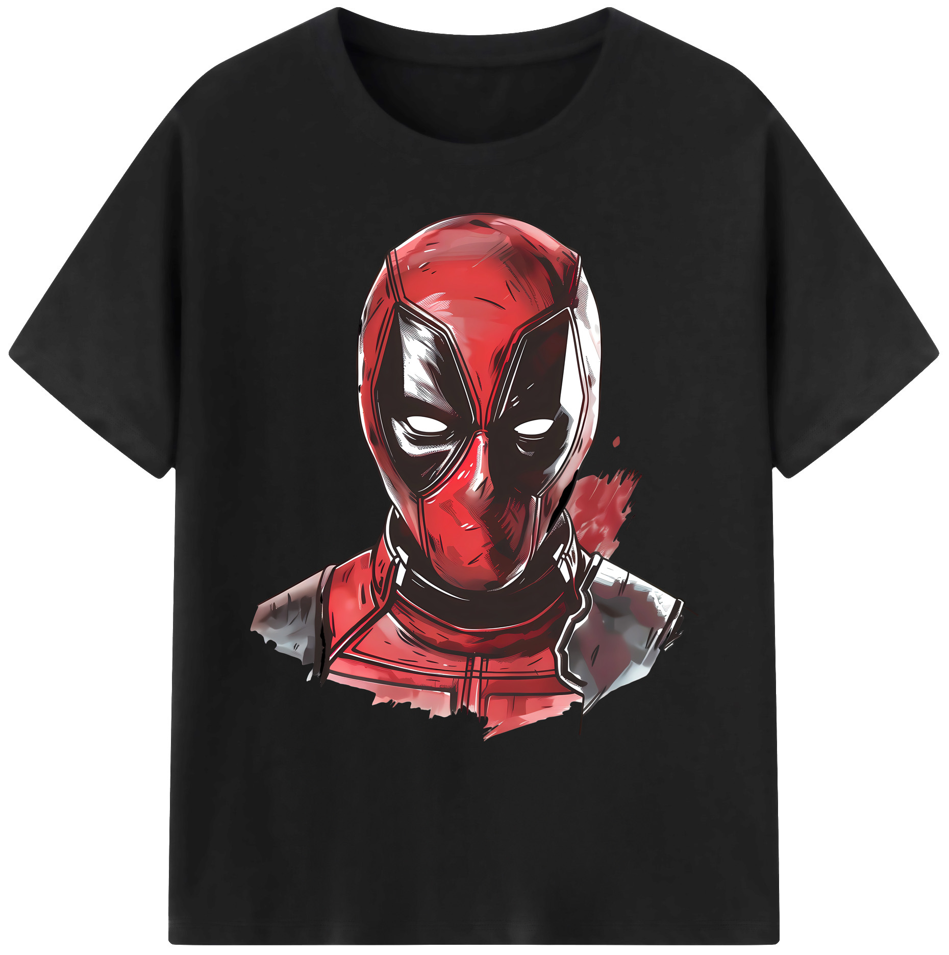 （画像用） Deadpool デッドプール 綿100％ メンズ半袖Tシャツ｜肌触りやわらか＆通気性