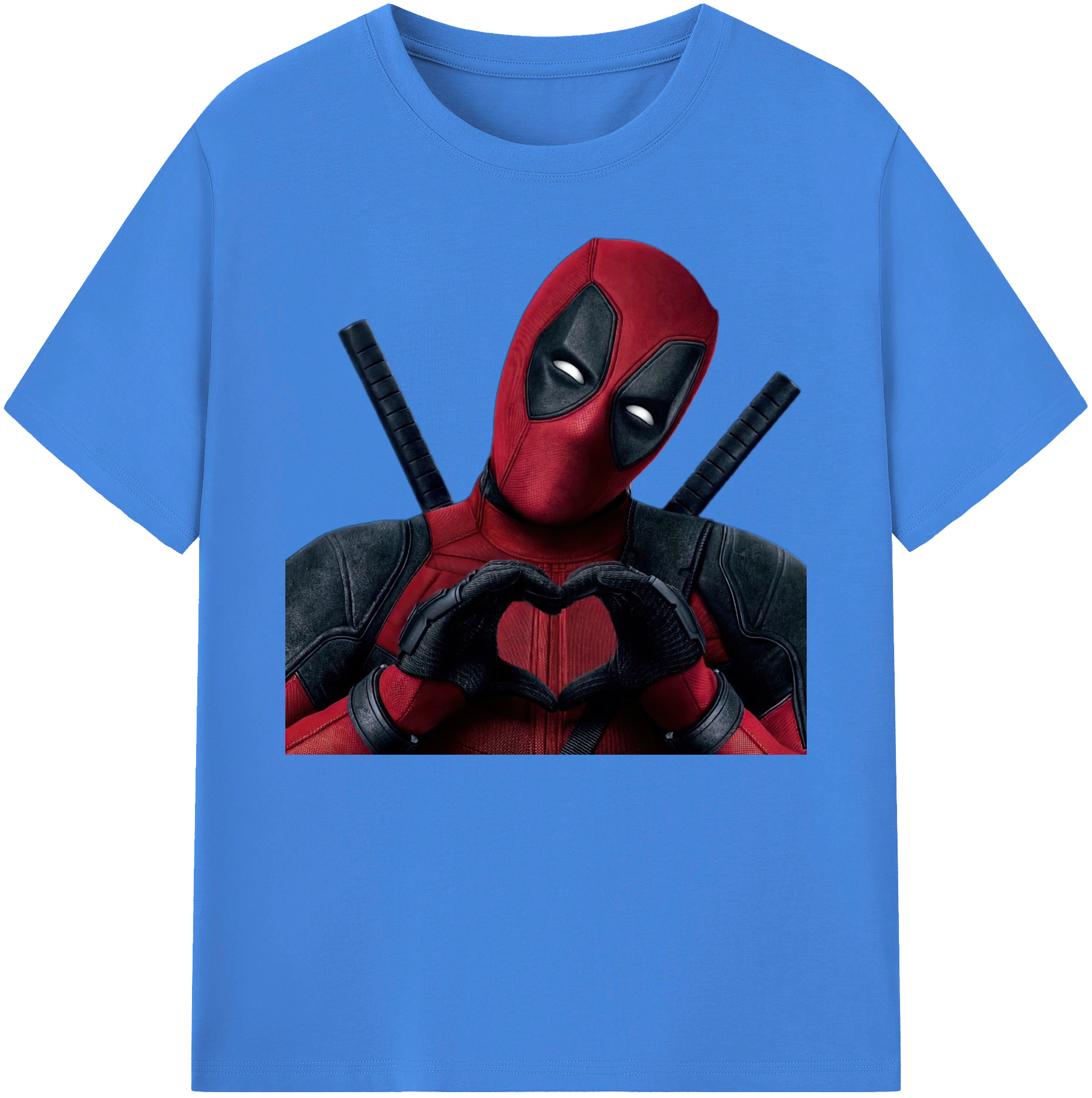 （画像用） Deadpool デッドプール 綿100％ メンズ半袖Tシャツ｜肌触りやわらか＆通気性