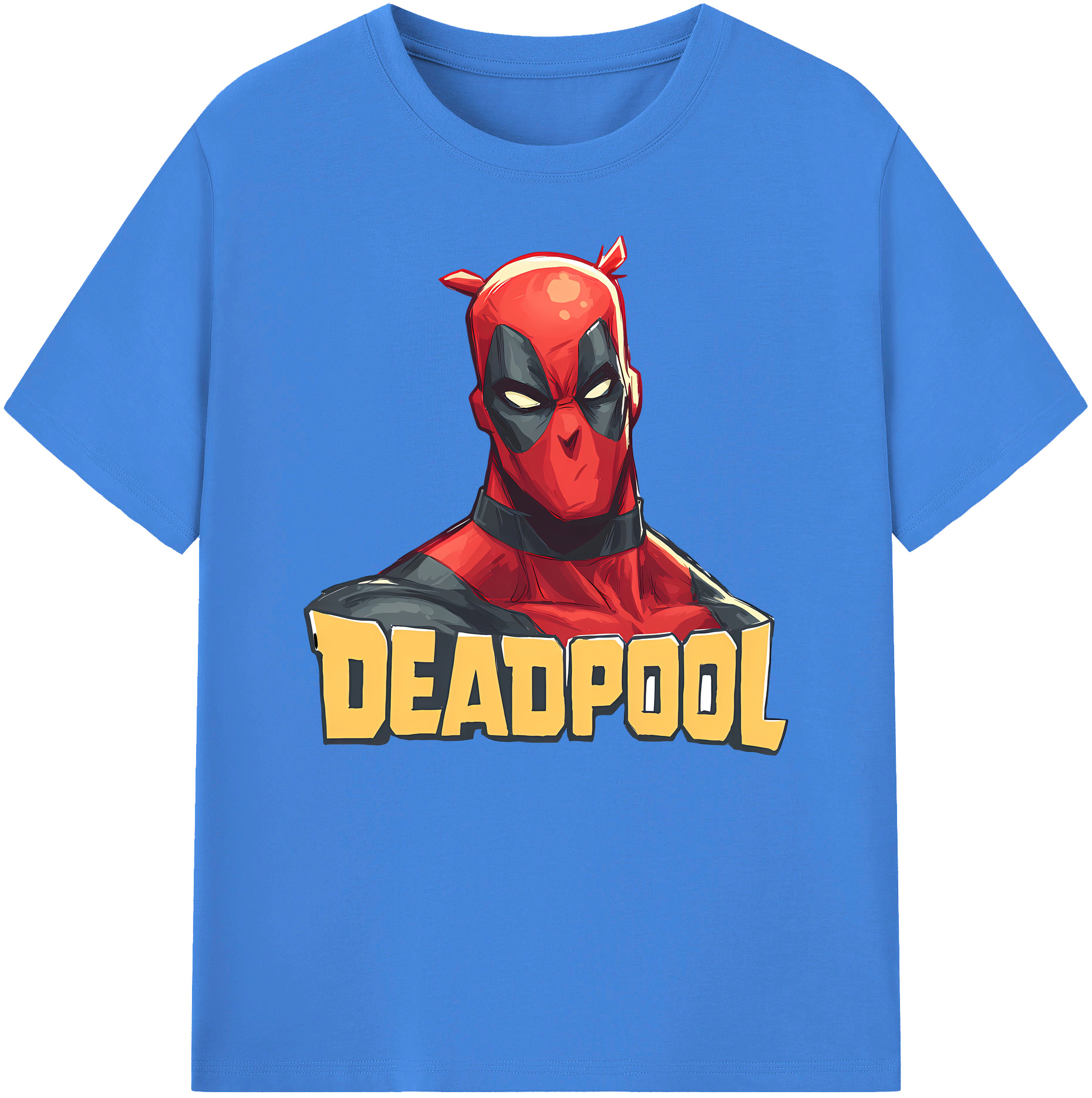 （画像用） Deadpool デッドプール 綿100％ メンズ半袖Tシャツ｜肌触りやわらか＆通気性