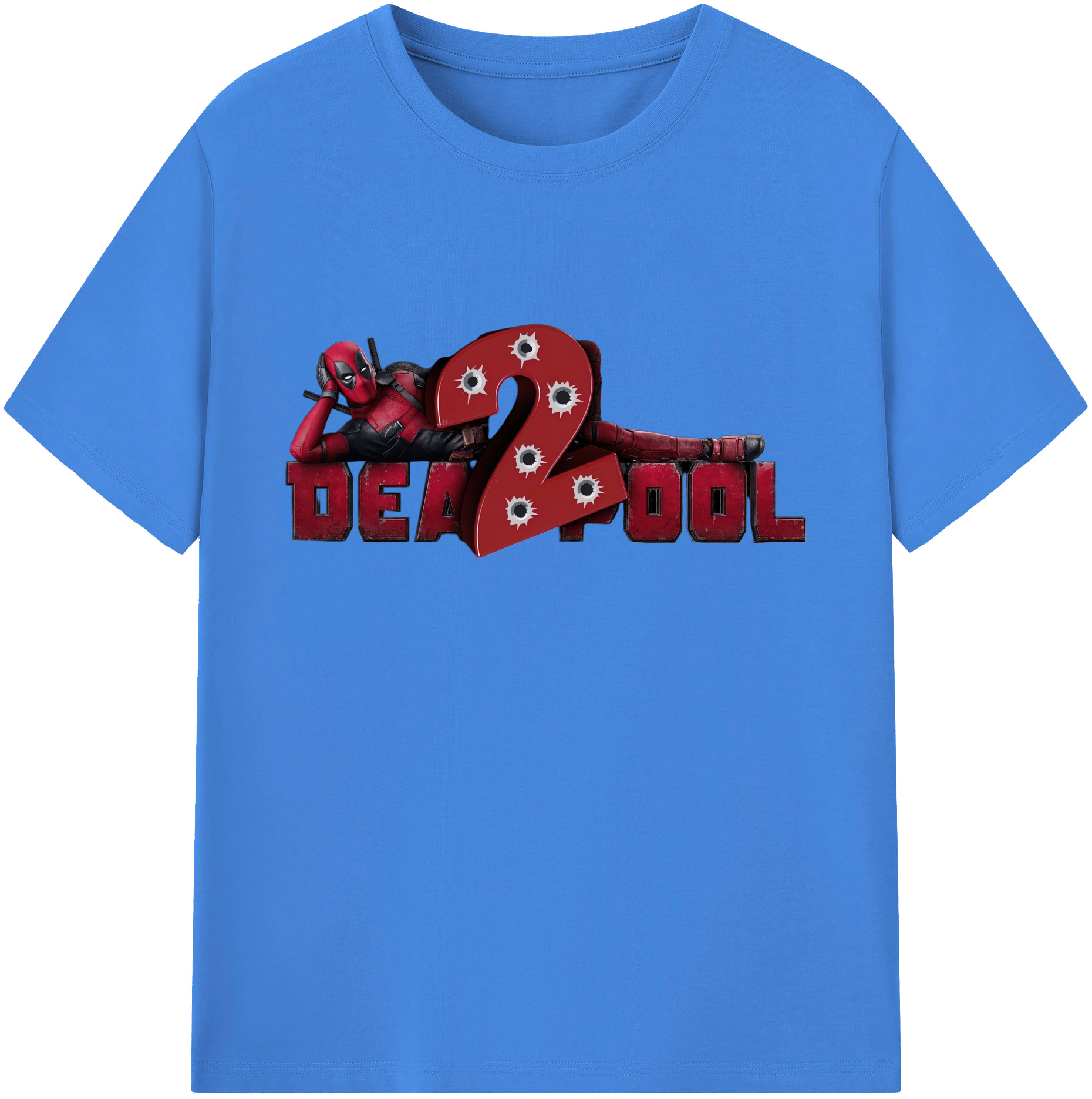 （画像用） Deadpool デッドプール 綿100％ メンズ半袖Tシャツ｜肌触りやわらか＆通気性