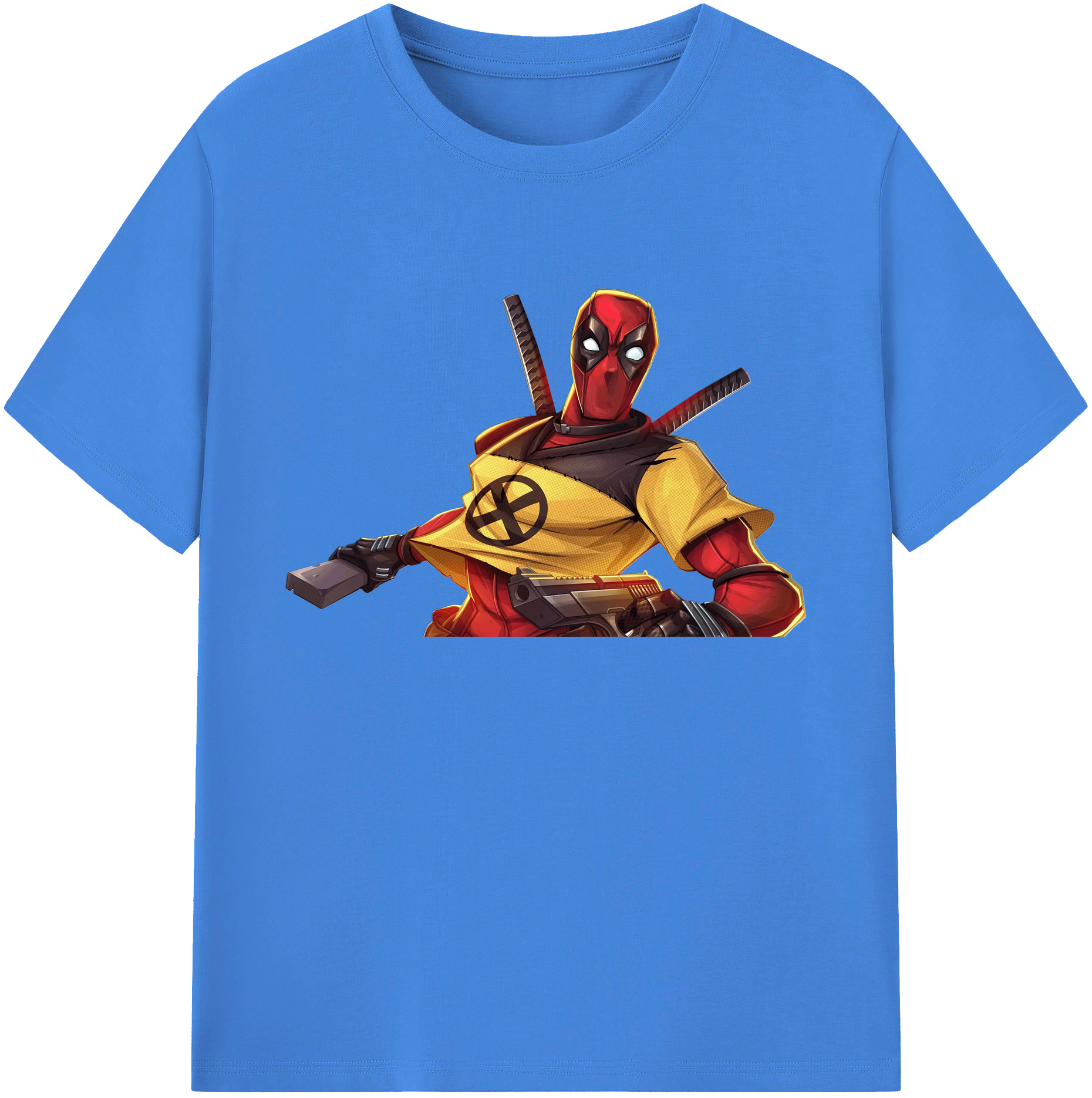 （画像用） Deadpool デッドプール 綿100％ メンズ半袖Tシャツ｜肌触りやわらか＆通気性