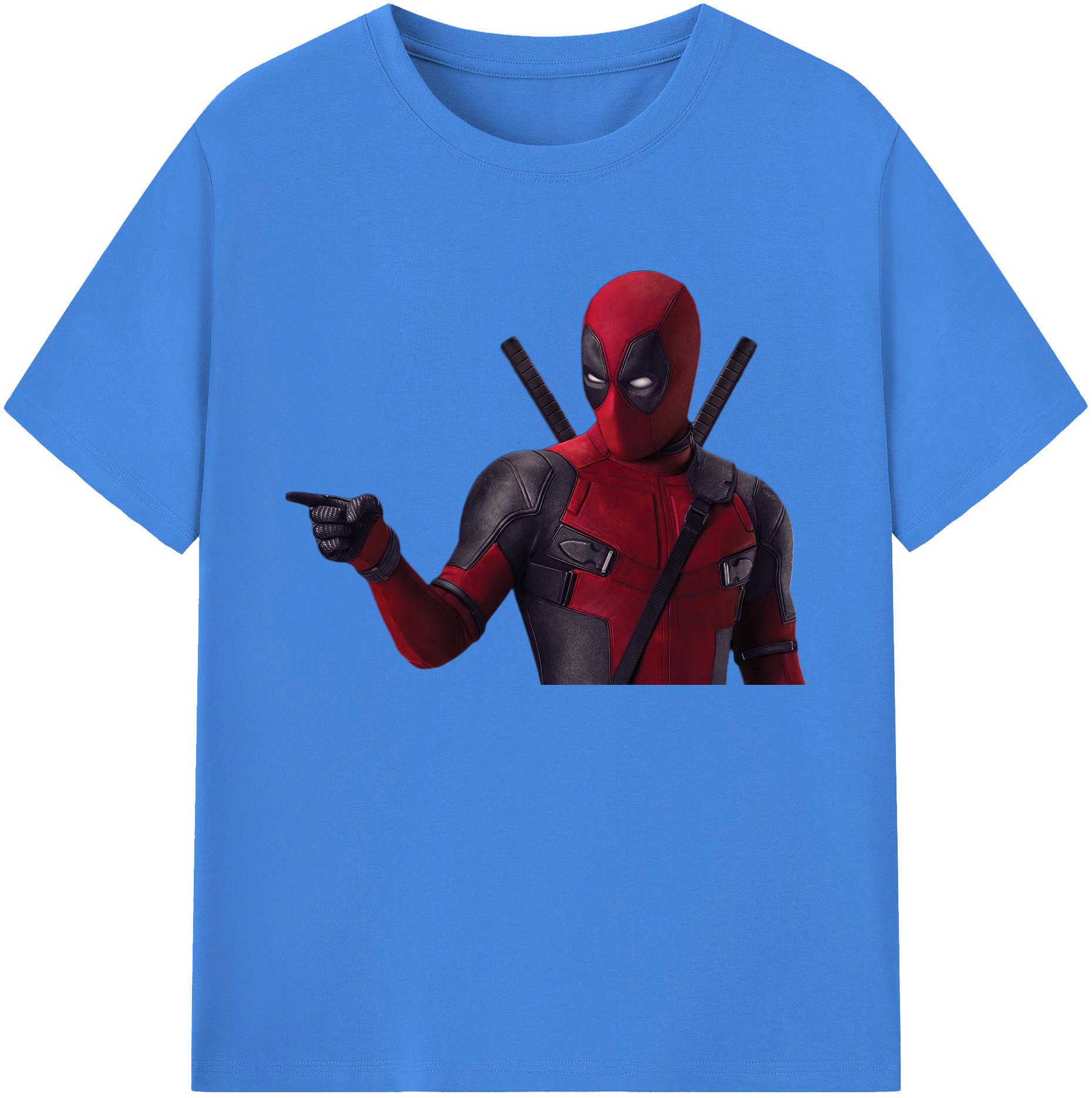 （画像用） Deadpool デッドプール 綿100％ メンズ半袖Tシャツ｜肌触りやわらか＆通気性