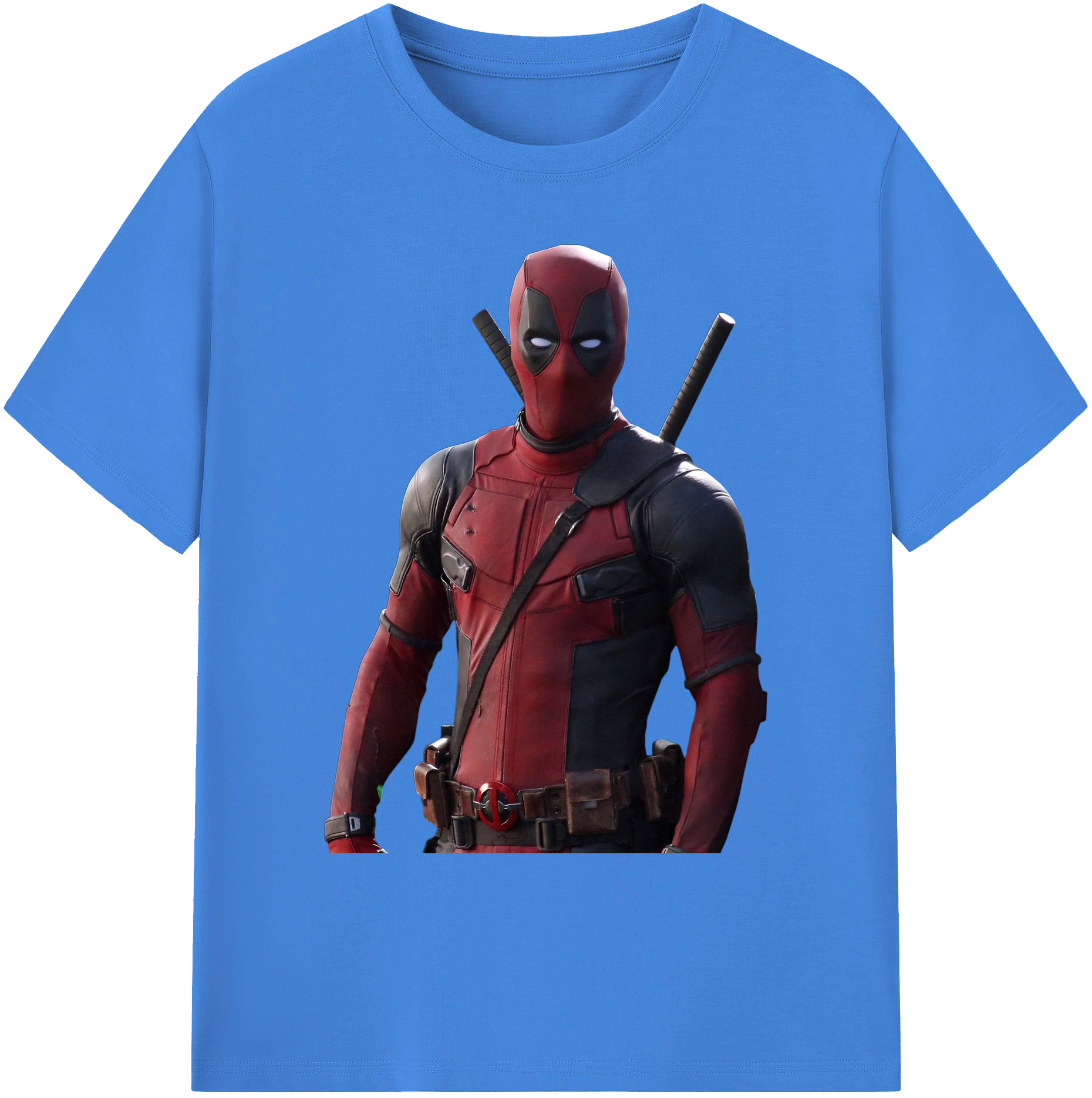 （画像用） Deadpool デッドプール 綿100％ メンズ半袖Tシャツ｜肌触りやわらか＆通気性