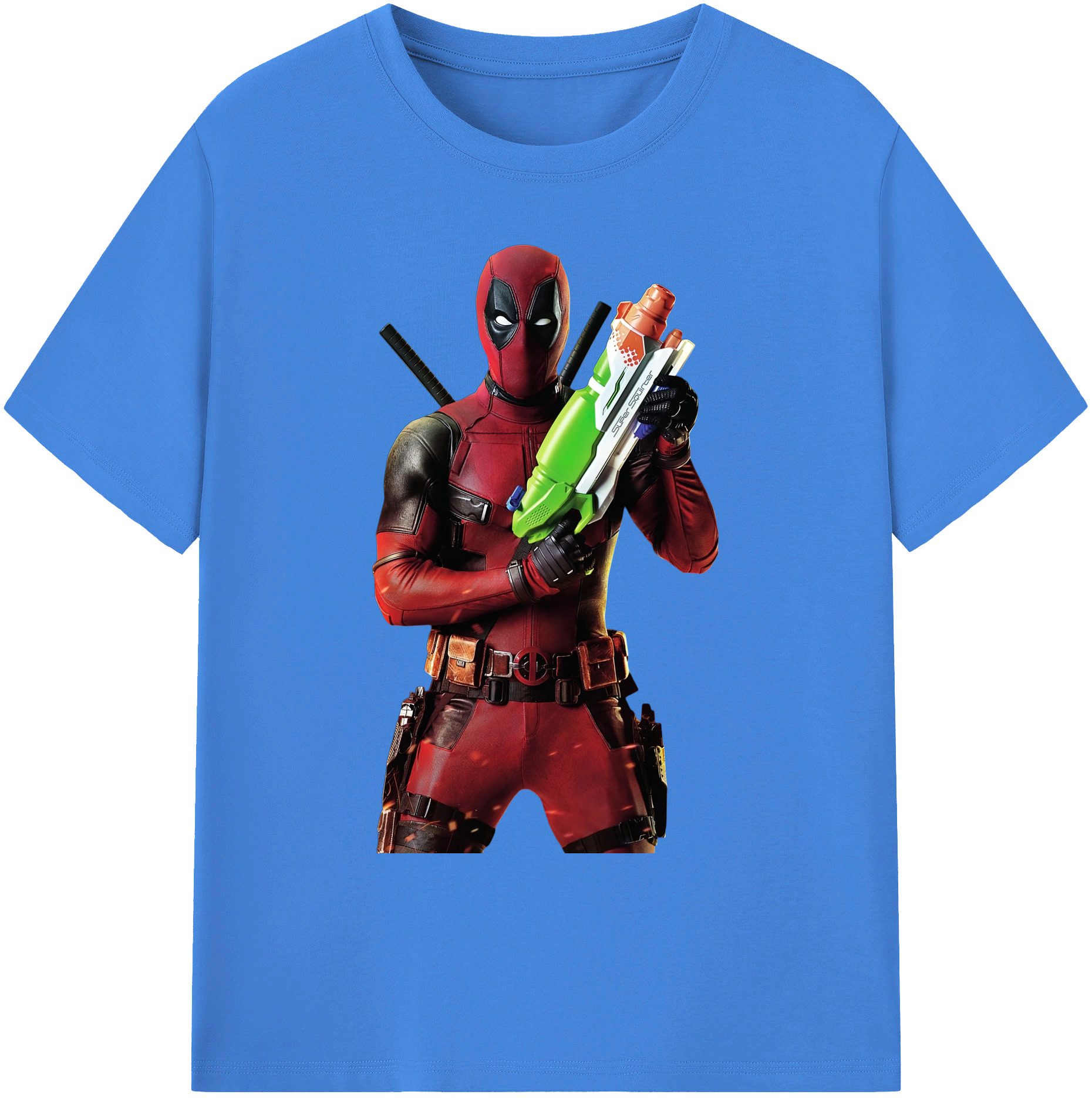 （画像用） Deadpool デッドプール 綿100％ メンズ半袖Tシャツ｜肌触りやわらか＆通気性