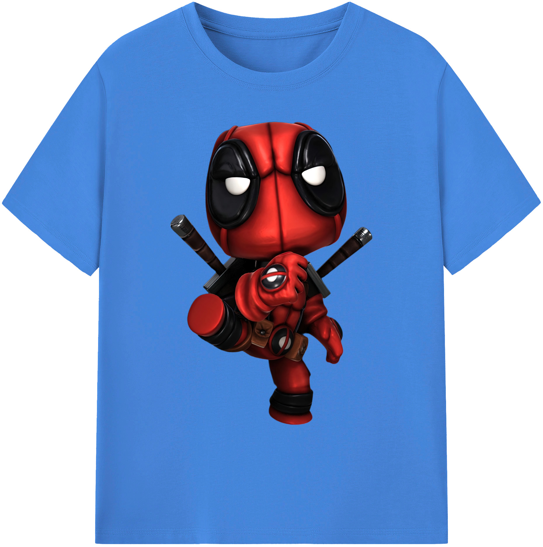 （画像用） Deadpool デッドプール 綿100％ メンズ半袖Tシャツ｜肌触りやわらか＆通気性
