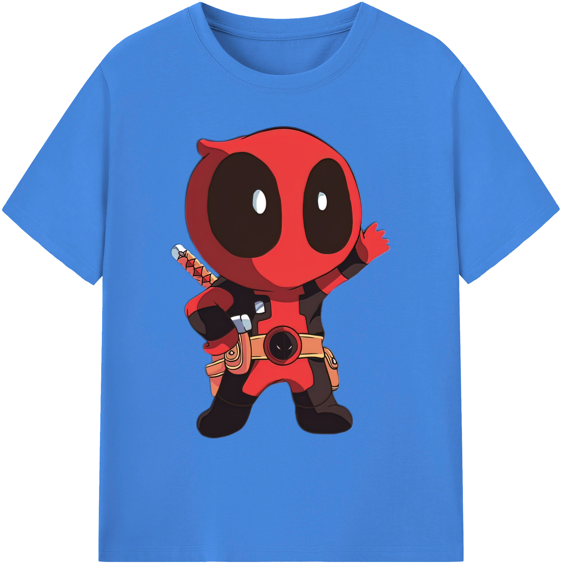 （画像用） Deadpool デッドプール 綿100％ メンズ半袖Tシャツ｜肌触りやわらか＆通気性