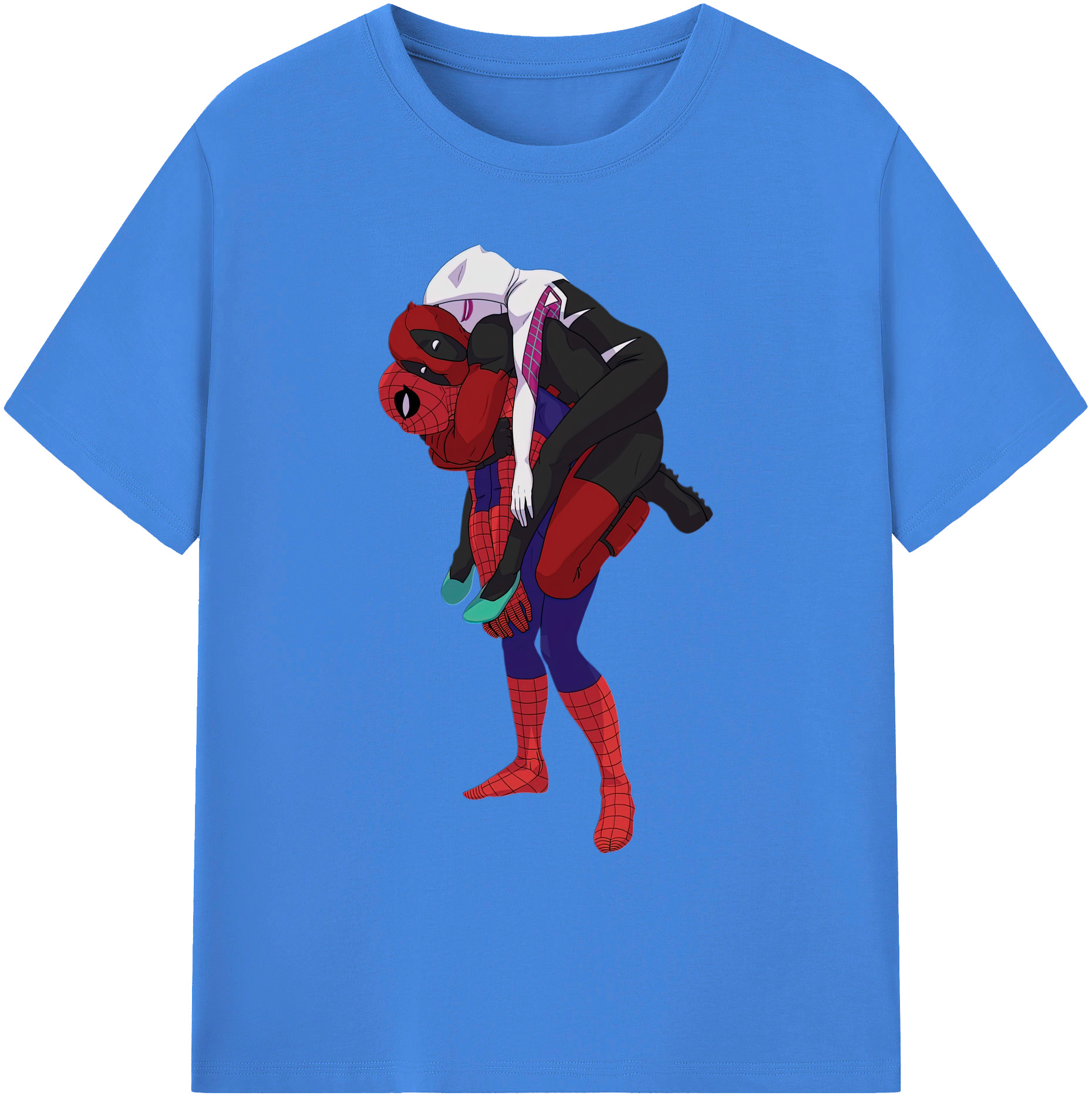 （画像用） Deadpool デッドプール 綿100％ メンズ半袖Tシャツ｜肌触りやわらか＆通気性