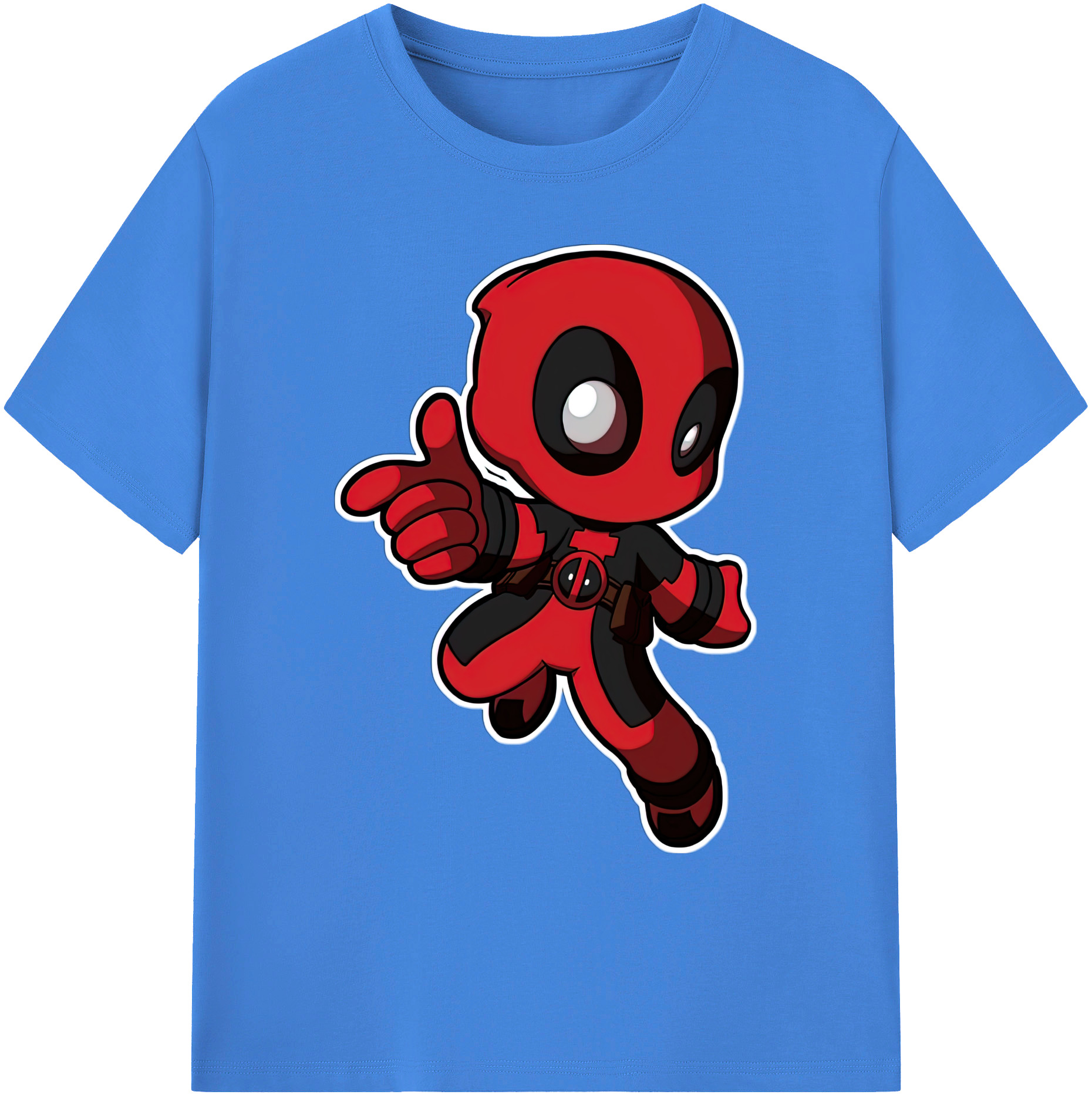 （画像用） Deadpool デッドプール 綿100％ メンズ半袖Tシャツ｜肌触りやわらか＆通気性