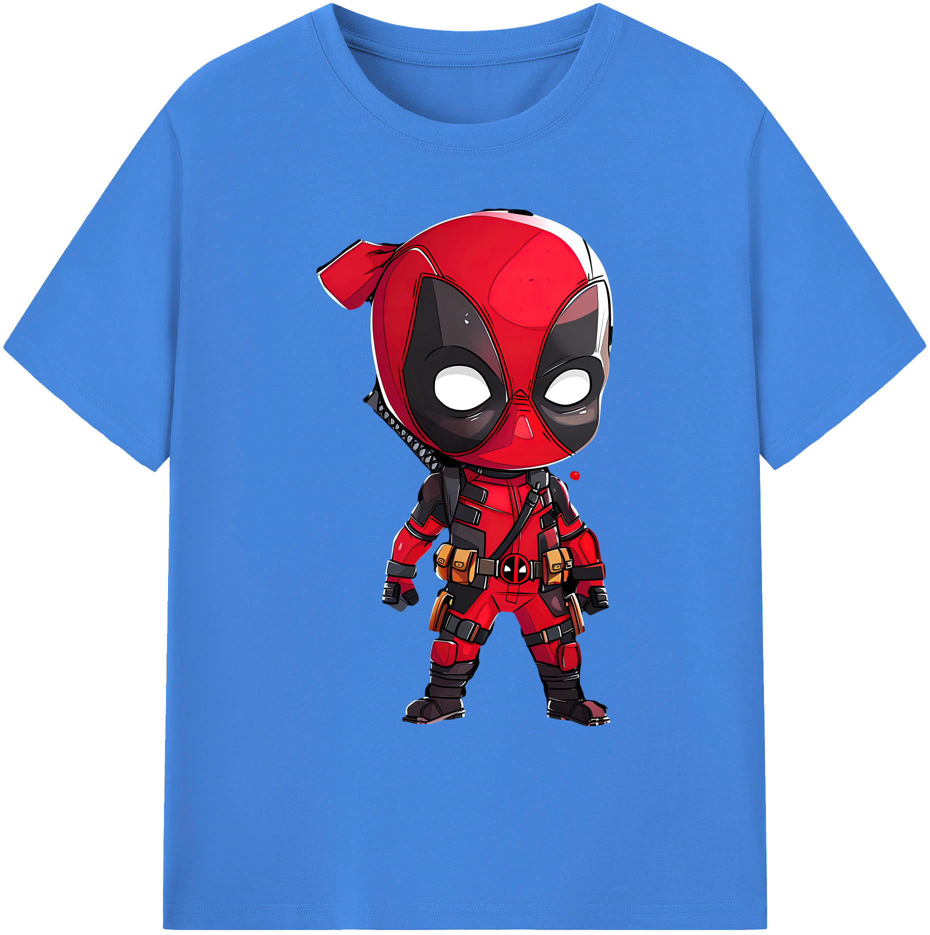 （画像用） Deadpool デッドプール 綿100％ メンズ半袖Tシャツ｜肌触りやわらか＆通気性
