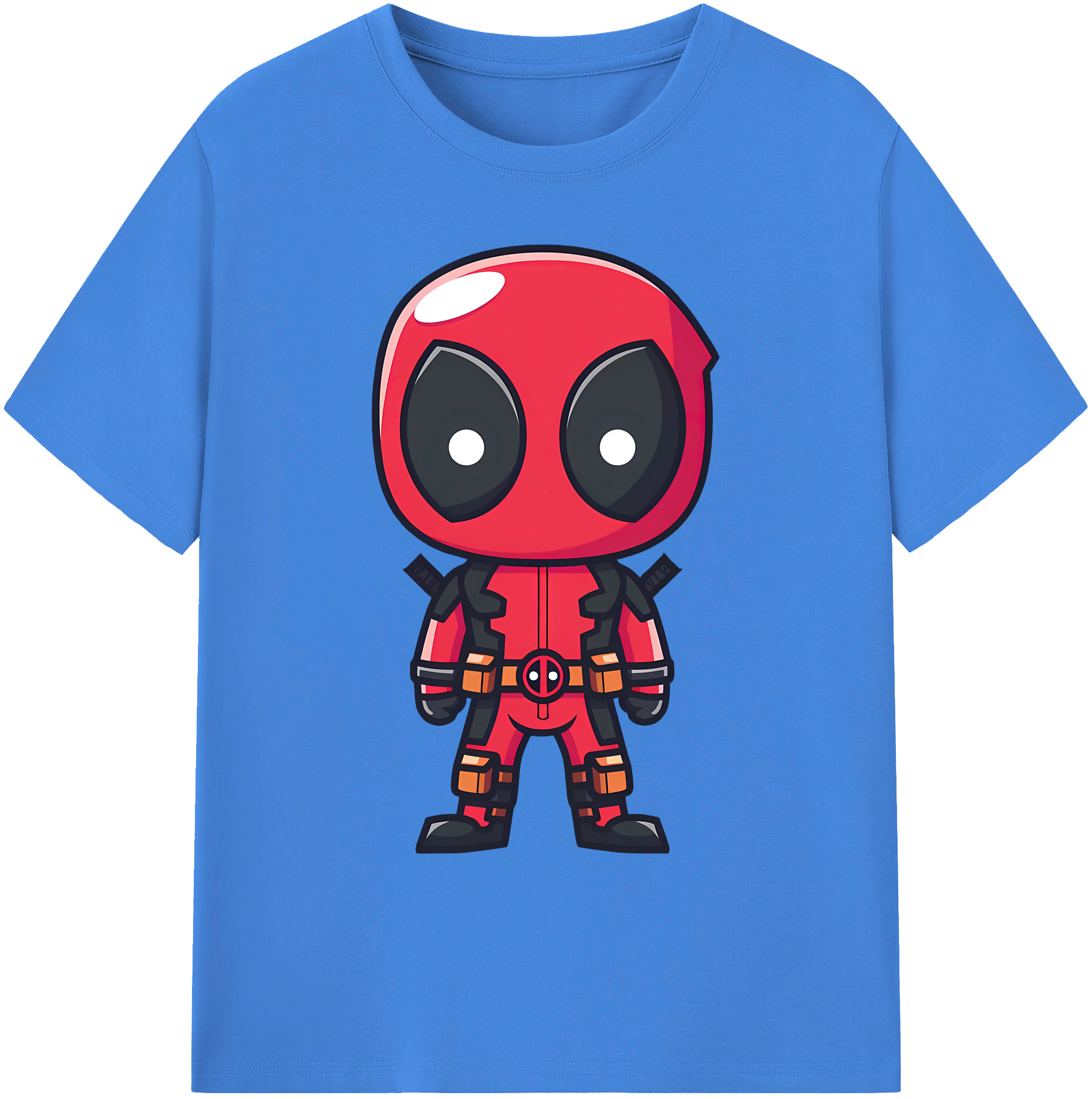 （画像用） Deadpool デッドプール 綿100％ メンズ半袖Tシャツ｜肌触りやわらか＆通気性