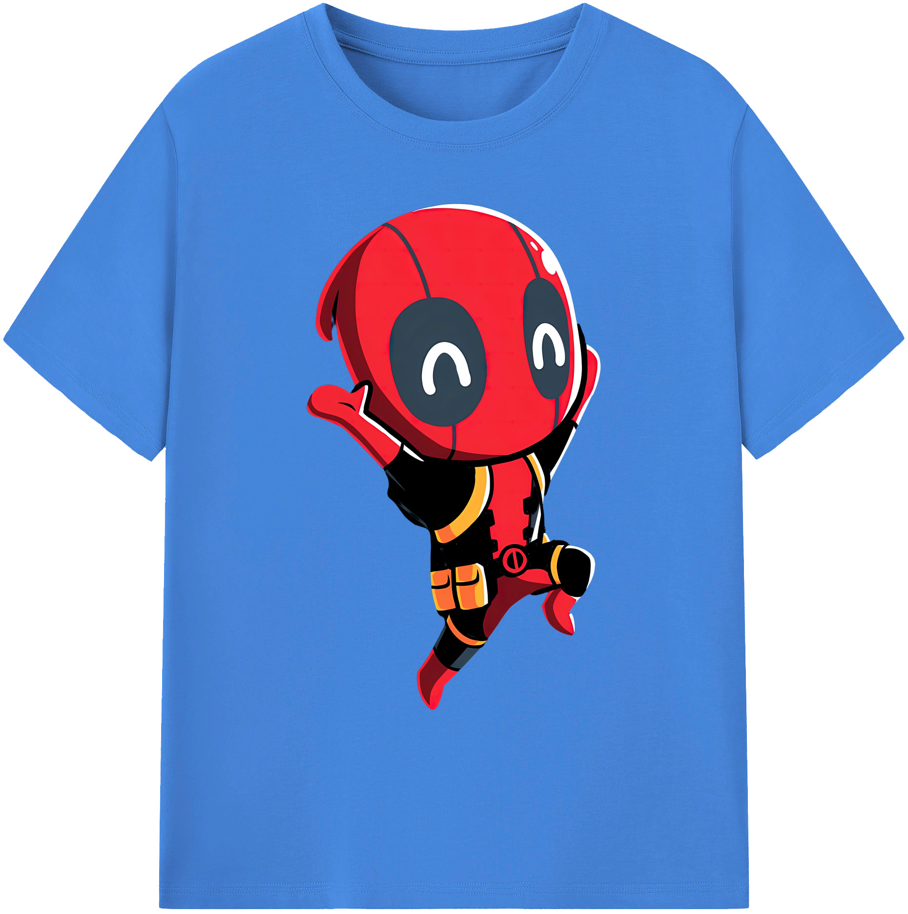（画像用） Deadpool デッドプール 綿100％ メンズ半袖Tシャツ｜肌触りやわらか＆通気性