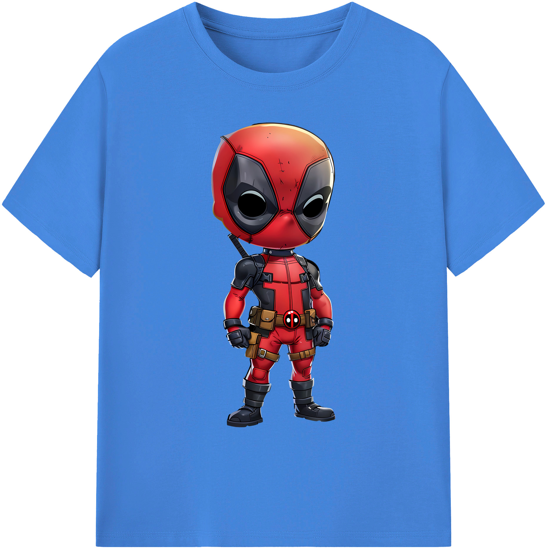 （画像用） Deadpool デッドプール 綿100％ メンズ半袖Tシャツ｜肌触りやわらか＆通気性