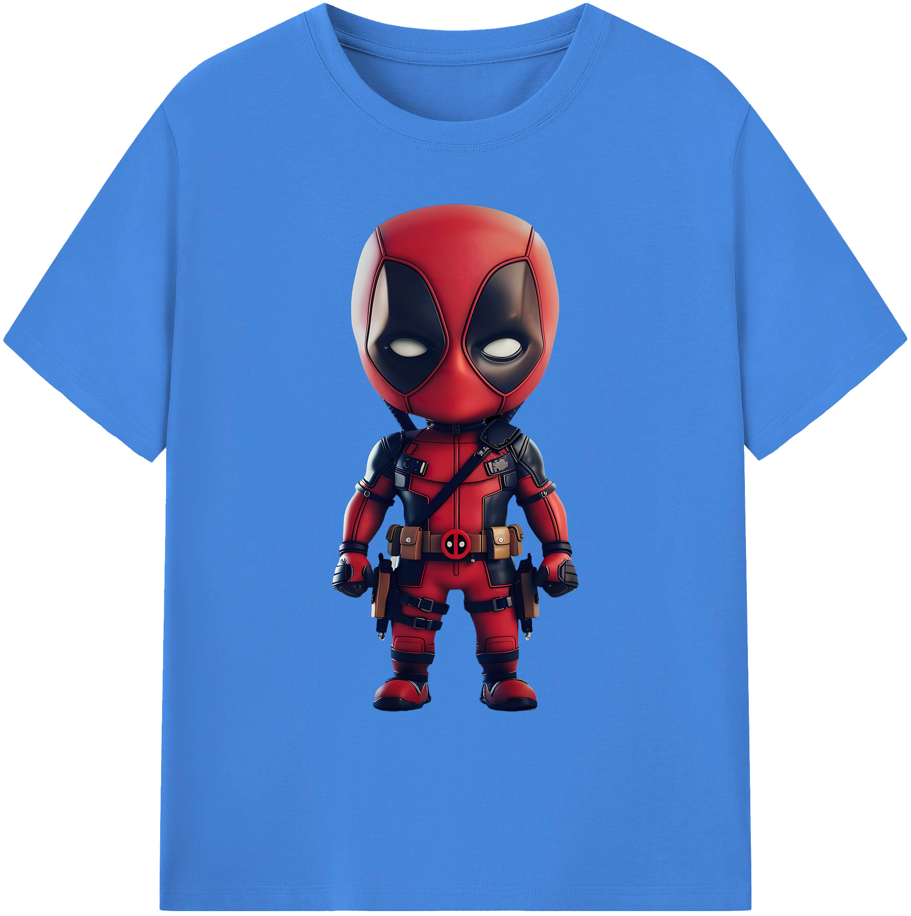 （画像用） Deadpool デッドプール 綿100％ メンズ半袖Tシャツ｜肌触りやわらか＆通気性