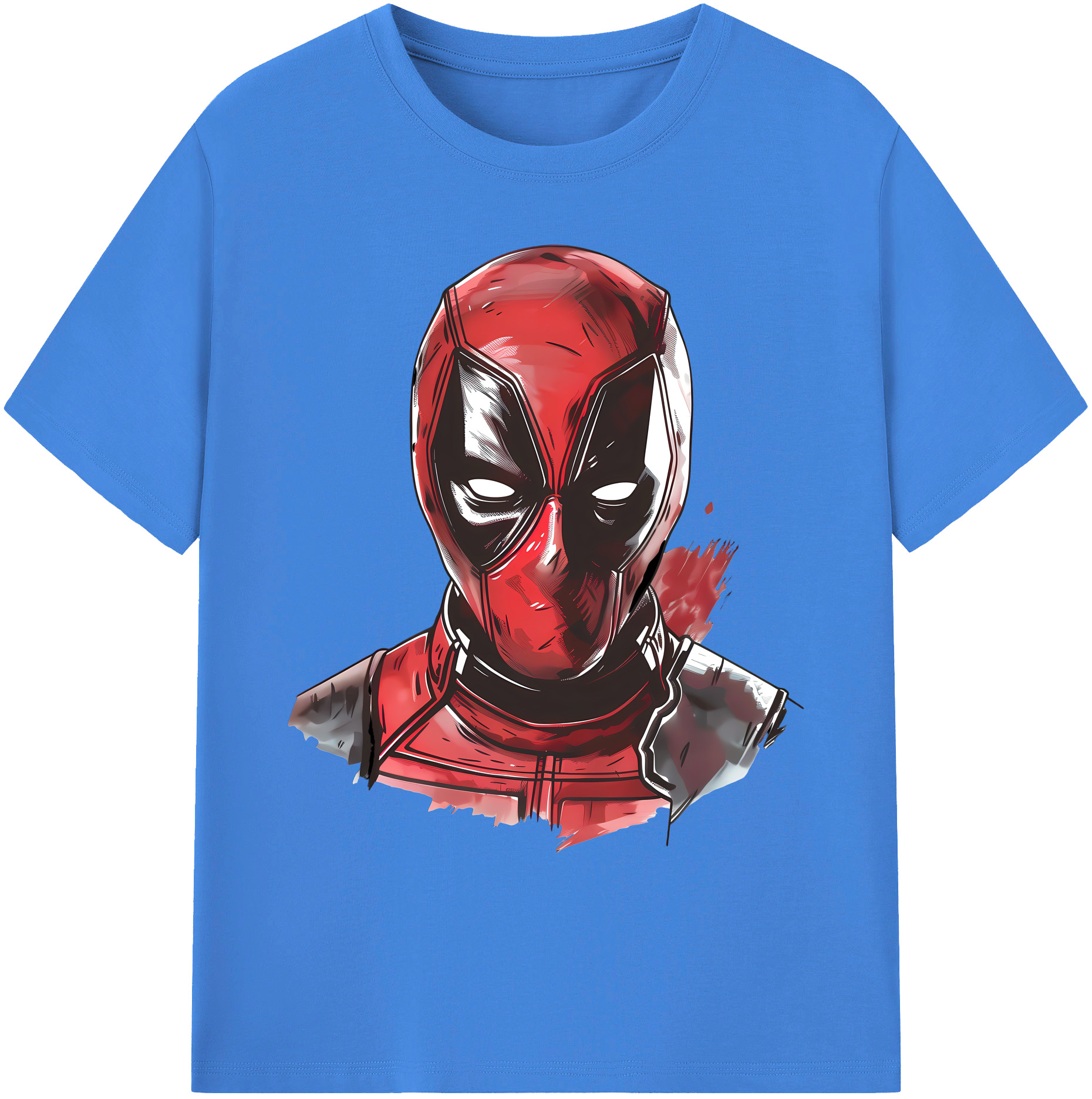（画像用） Deadpool デッドプール 綿100％ メンズ半袖Tシャツ｜肌触りやわらか＆通気性