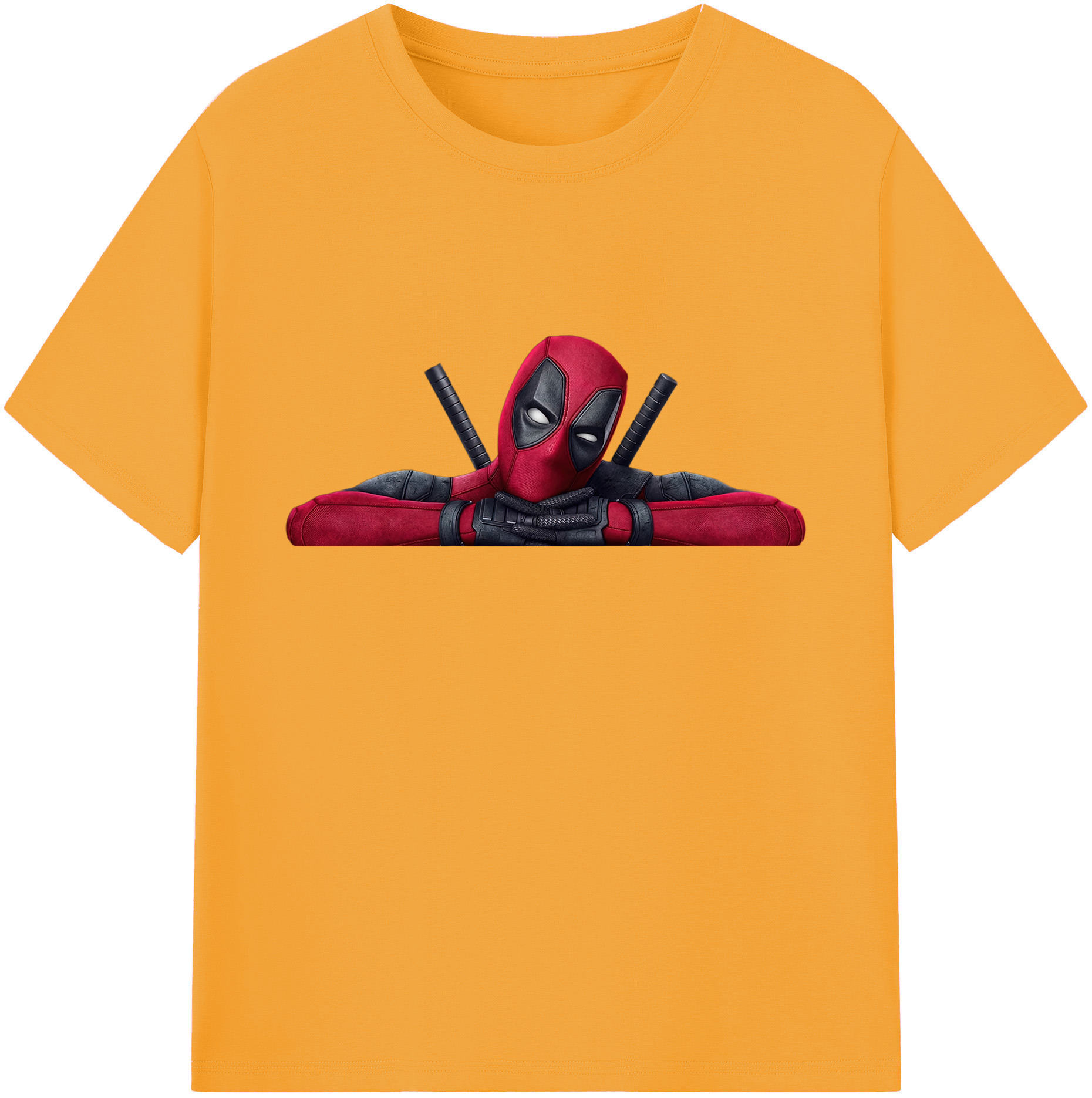 （画像用） Deadpool デッドプール 綿100％ メンズ半袖Tシャツ｜肌触りやわらか＆通気性