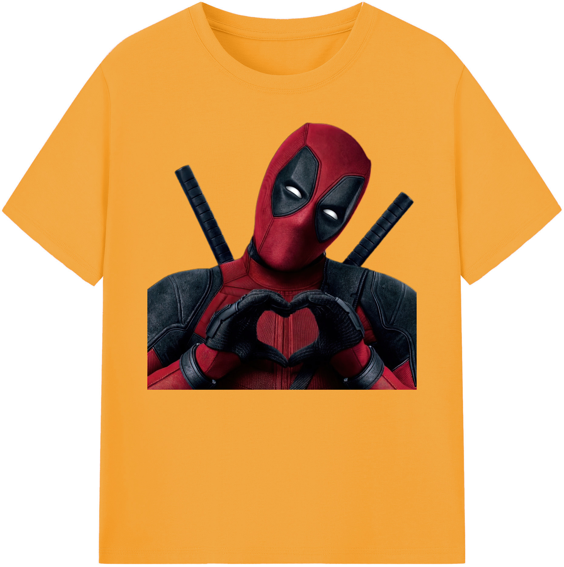 （画像用） Deadpool デッドプール 綿100％ メンズ半袖Tシャツ｜肌触りやわらか＆通気性