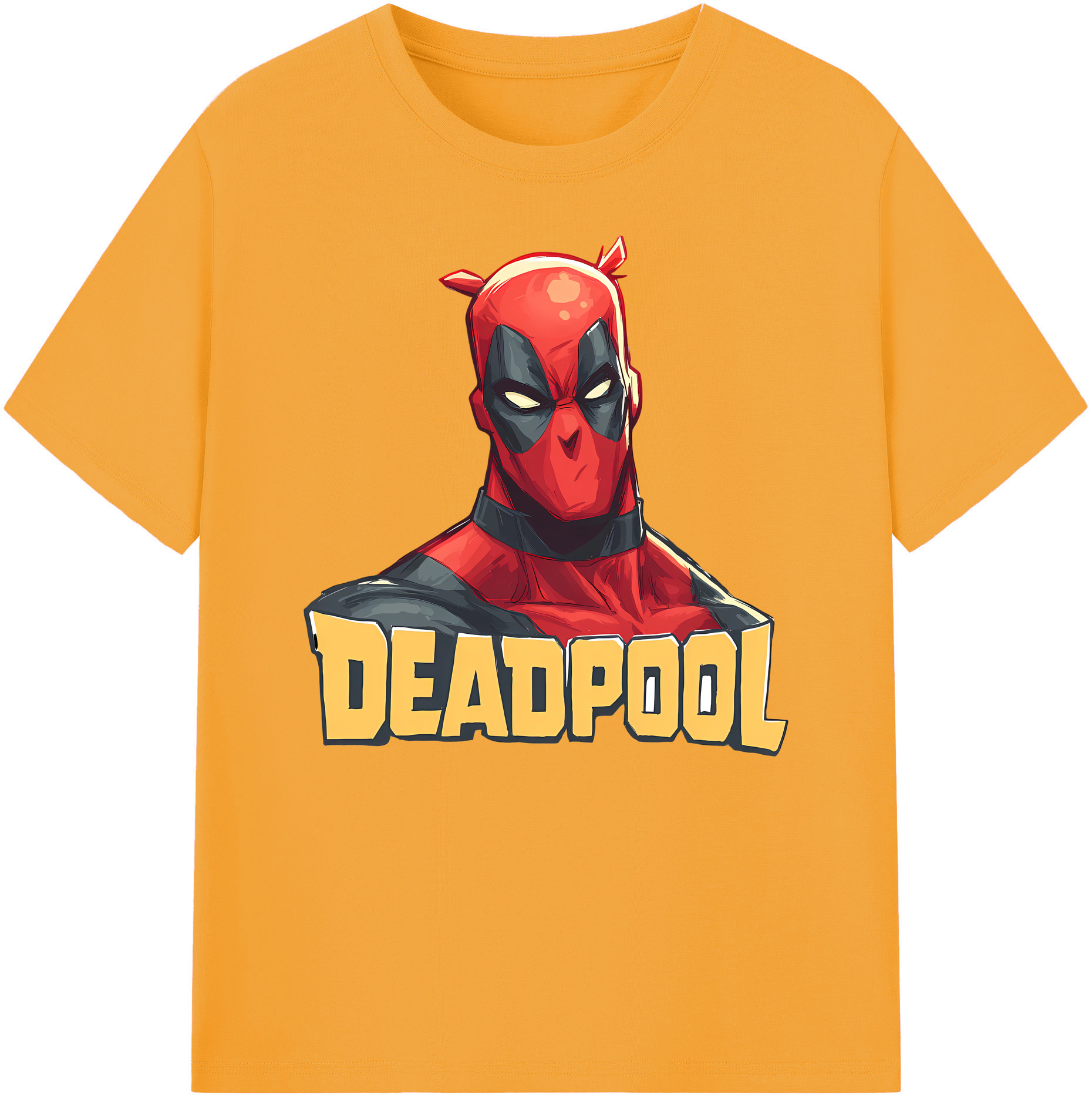 （画像用） Deadpool デッドプール 綿100％ メンズ半袖Tシャツ｜肌触りやわらか＆通気性