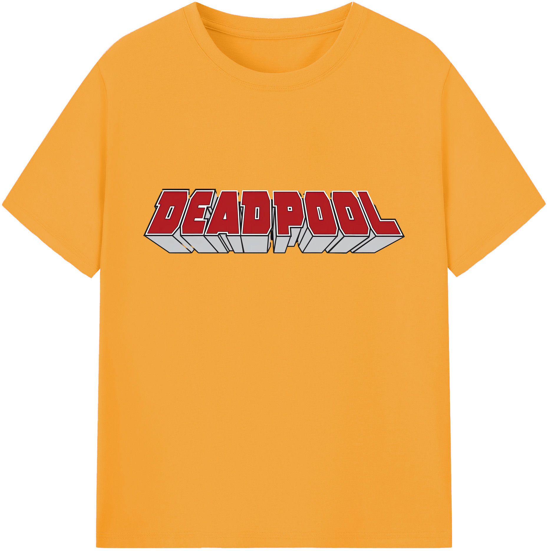 （画像用） Deadpool デッドプール 綿100％ メンズ半袖Tシャツ｜肌触りやわらか＆通気性