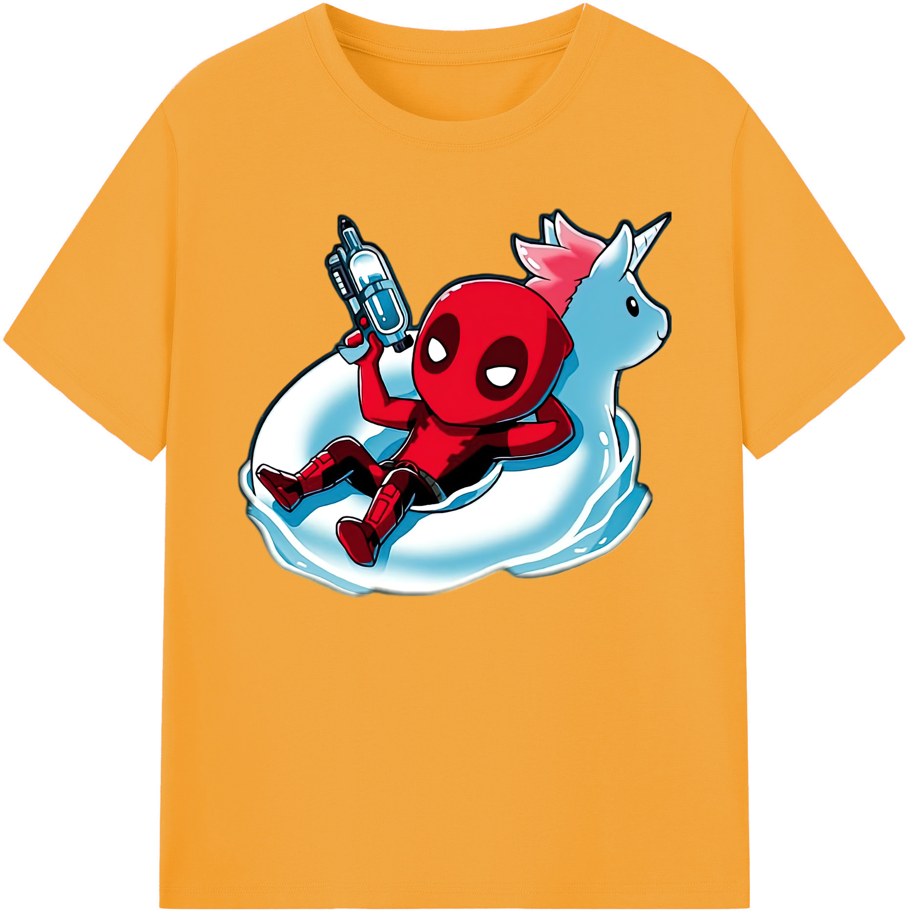 （画像用） Deadpool デッドプール 綿100％ メンズ半袖Tシャツ｜肌触りやわらか＆通気性