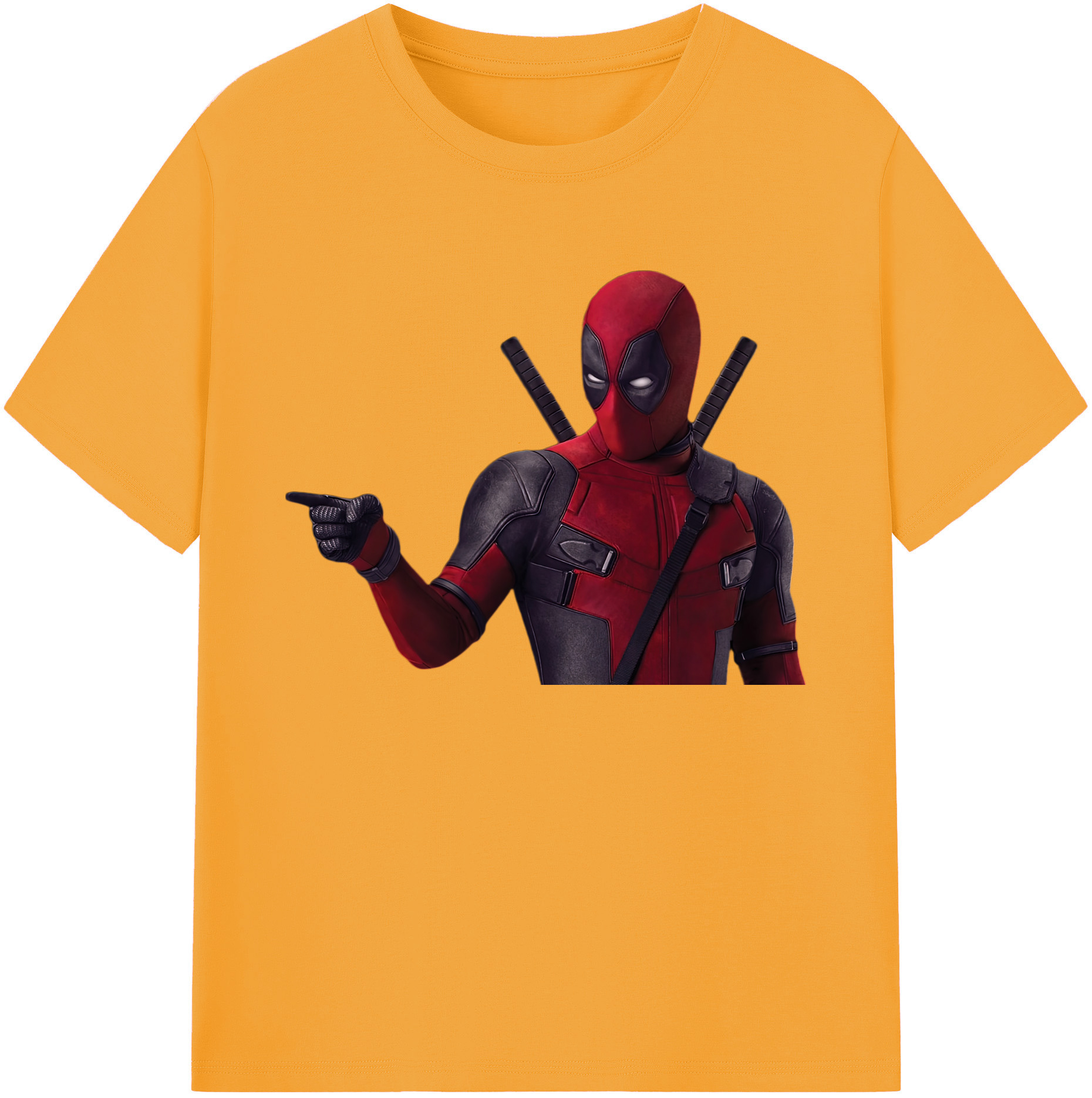 （画像用） Deadpool デッドプール 綿100％ メンズ半袖Tシャツ｜肌触りやわらか＆通気性