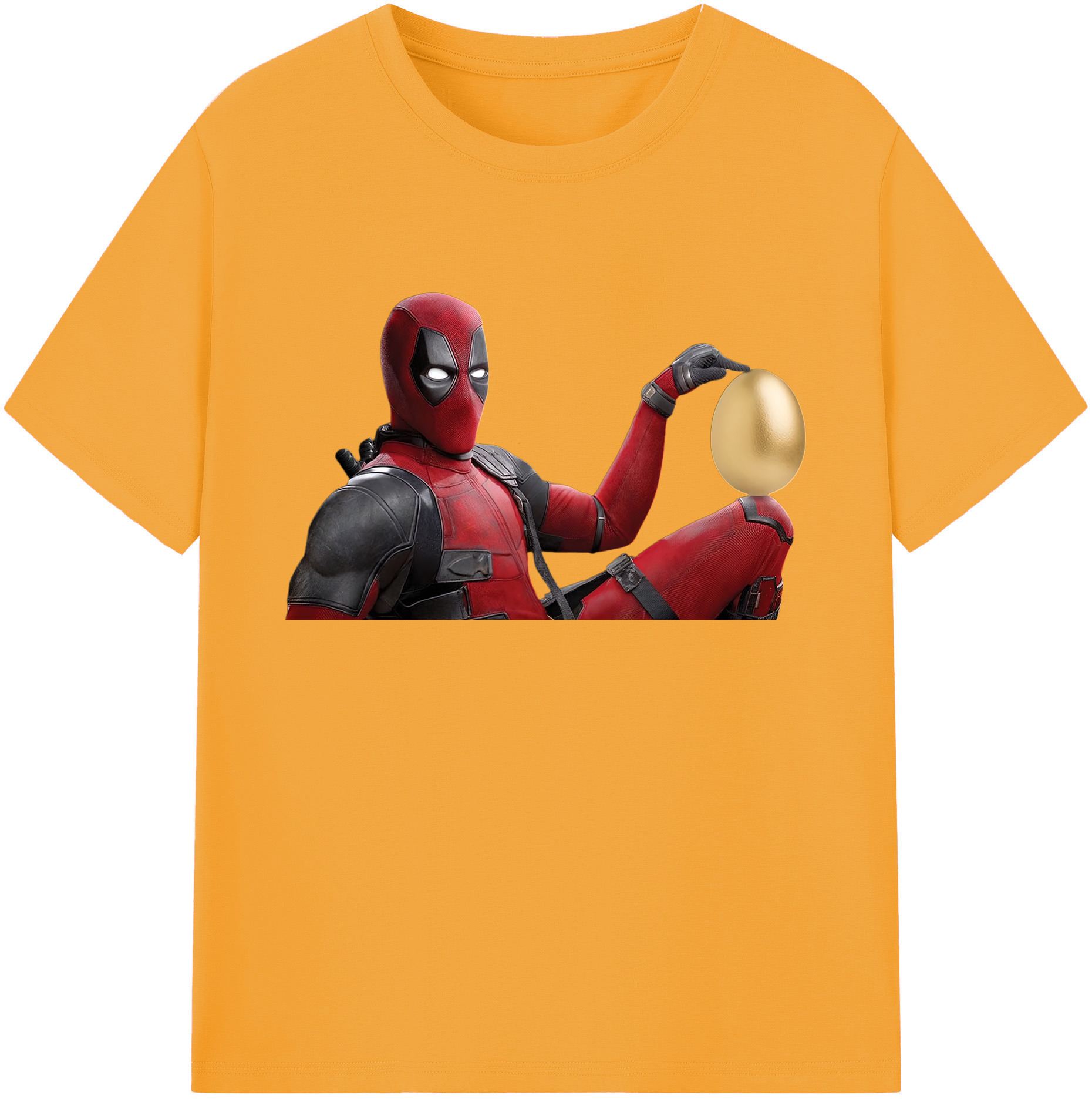 （画像用） Deadpool デッドプール 綿100％ メンズ半袖Tシャツ｜肌触りやわらか＆通気性