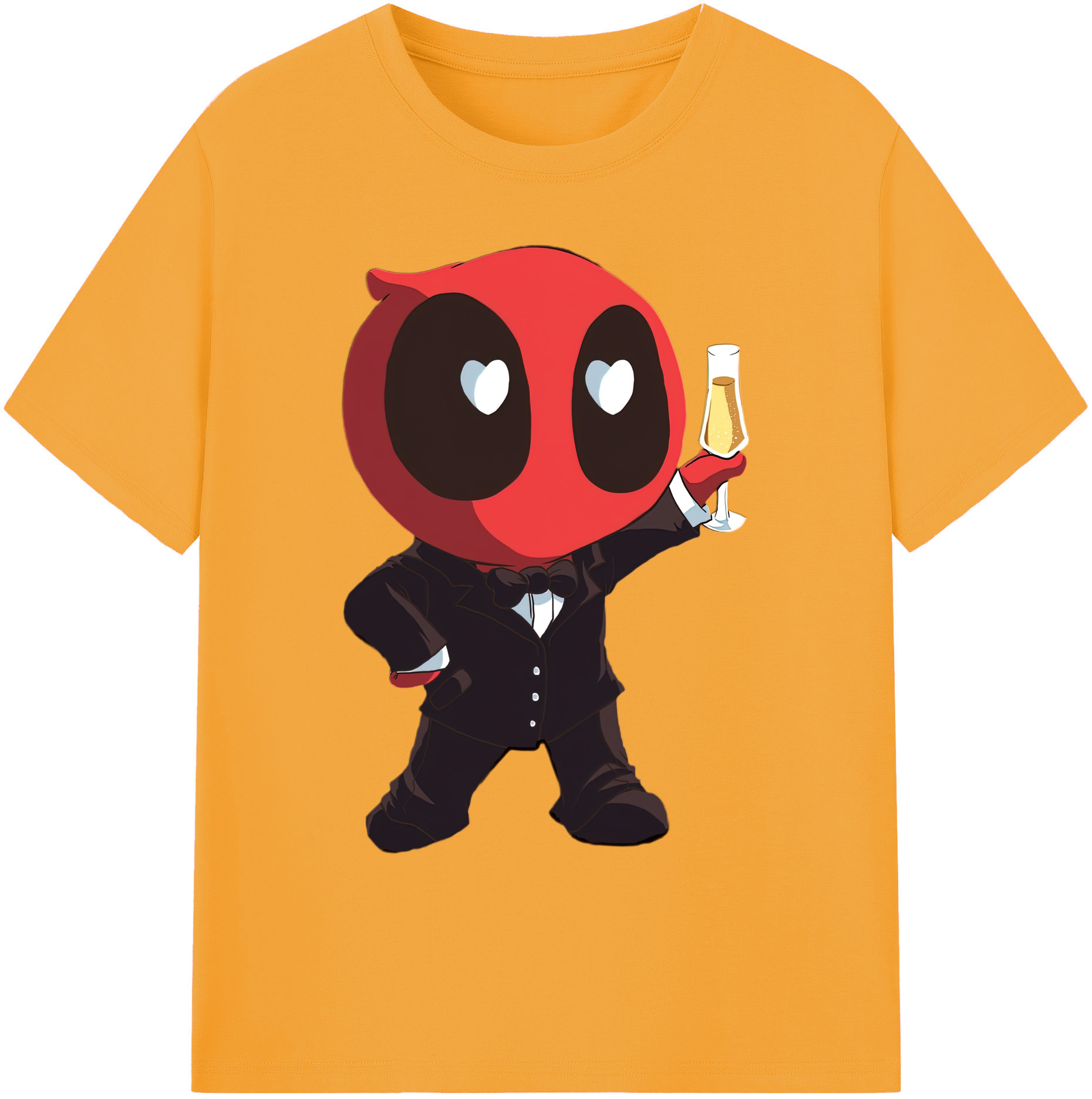 （画像用） Deadpool デッドプール 綿100％ メンズ半袖Tシャツ｜肌触りやわらか＆通気性