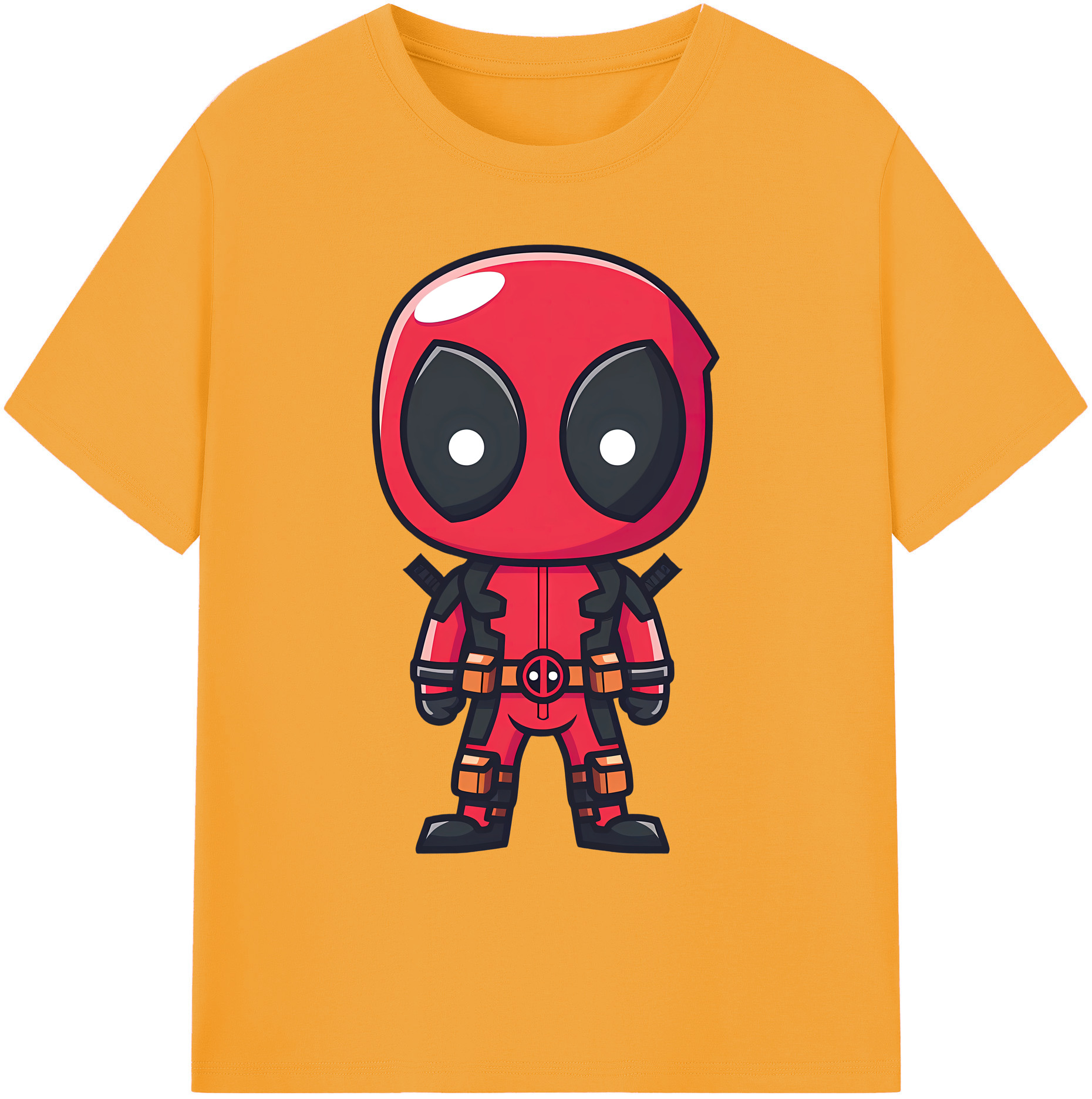 （画像用） Deadpool デッドプール 綿100％ メンズ半袖Tシャツ｜肌触りやわらか＆通気性