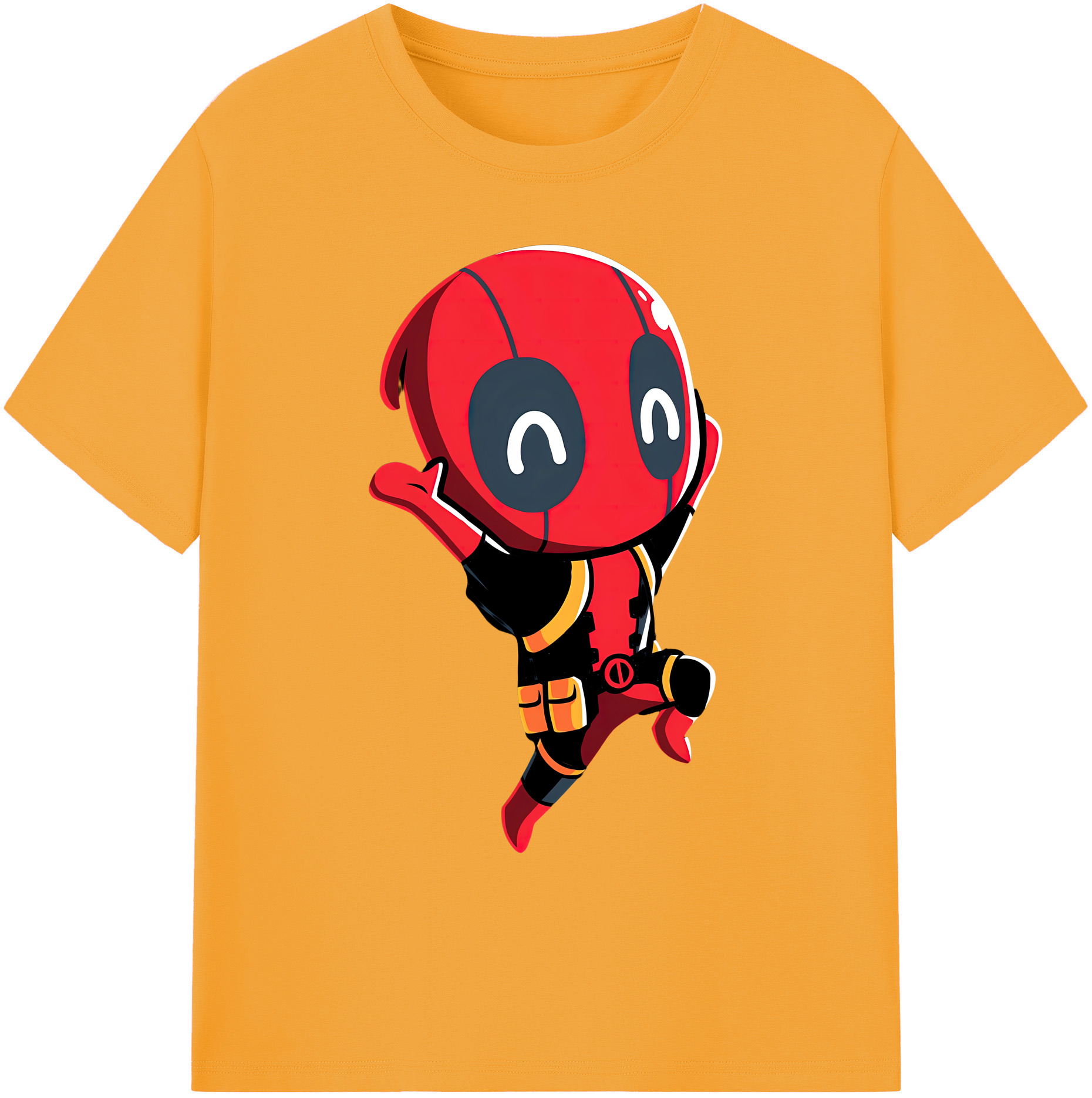 （画像用） Deadpool デッドプール 綿100％ メンズ半袖Tシャツ｜肌触りやわらか＆通気性