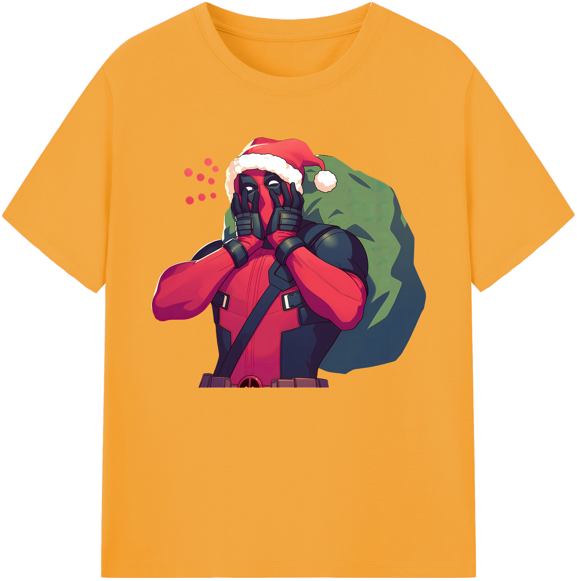 （画像用） Deadpool デッドプール 綿100％ メンズ半袖Tシャツ｜肌触りやわらか＆通気性