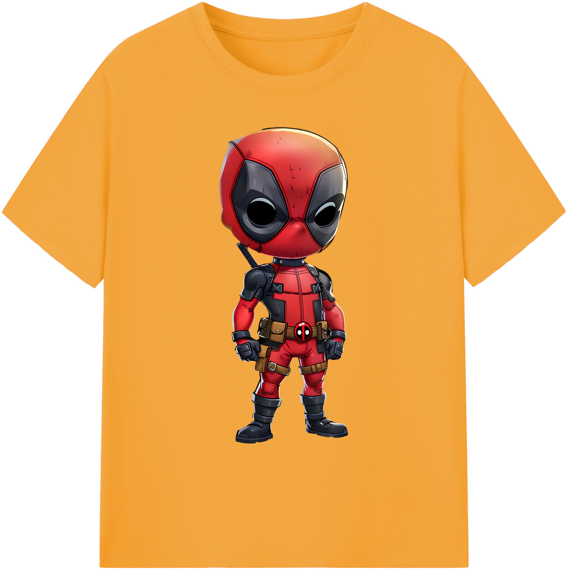 （画像用） Deadpool デッドプール 綿100％ メンズ半袖Tシャツ｜肌触りやわらか＆通気性