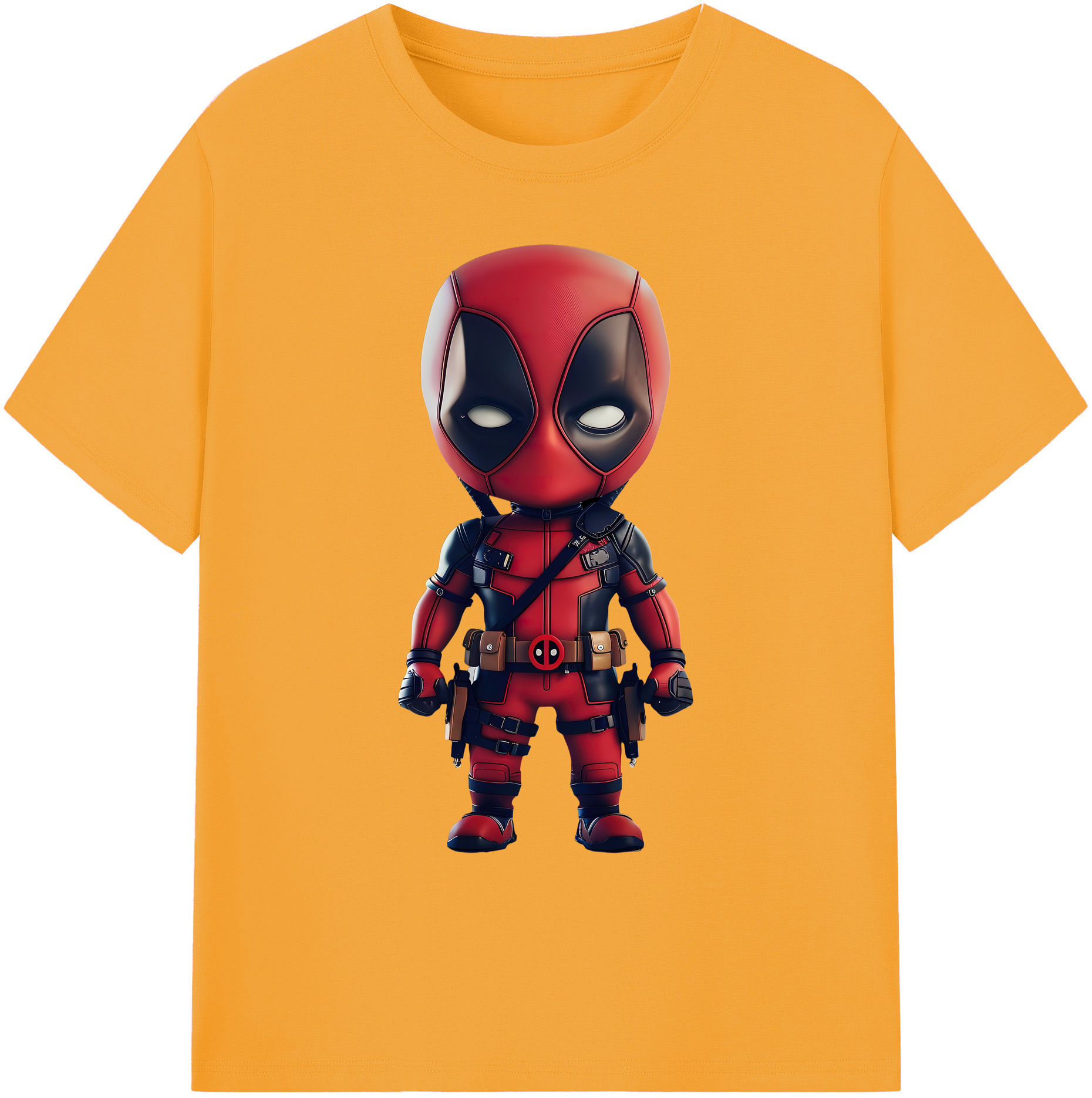 （画像用） Deadpool デッドプール 綿100％ メンズ半袖Tシャツ｜肌触りやわらか＆通気性