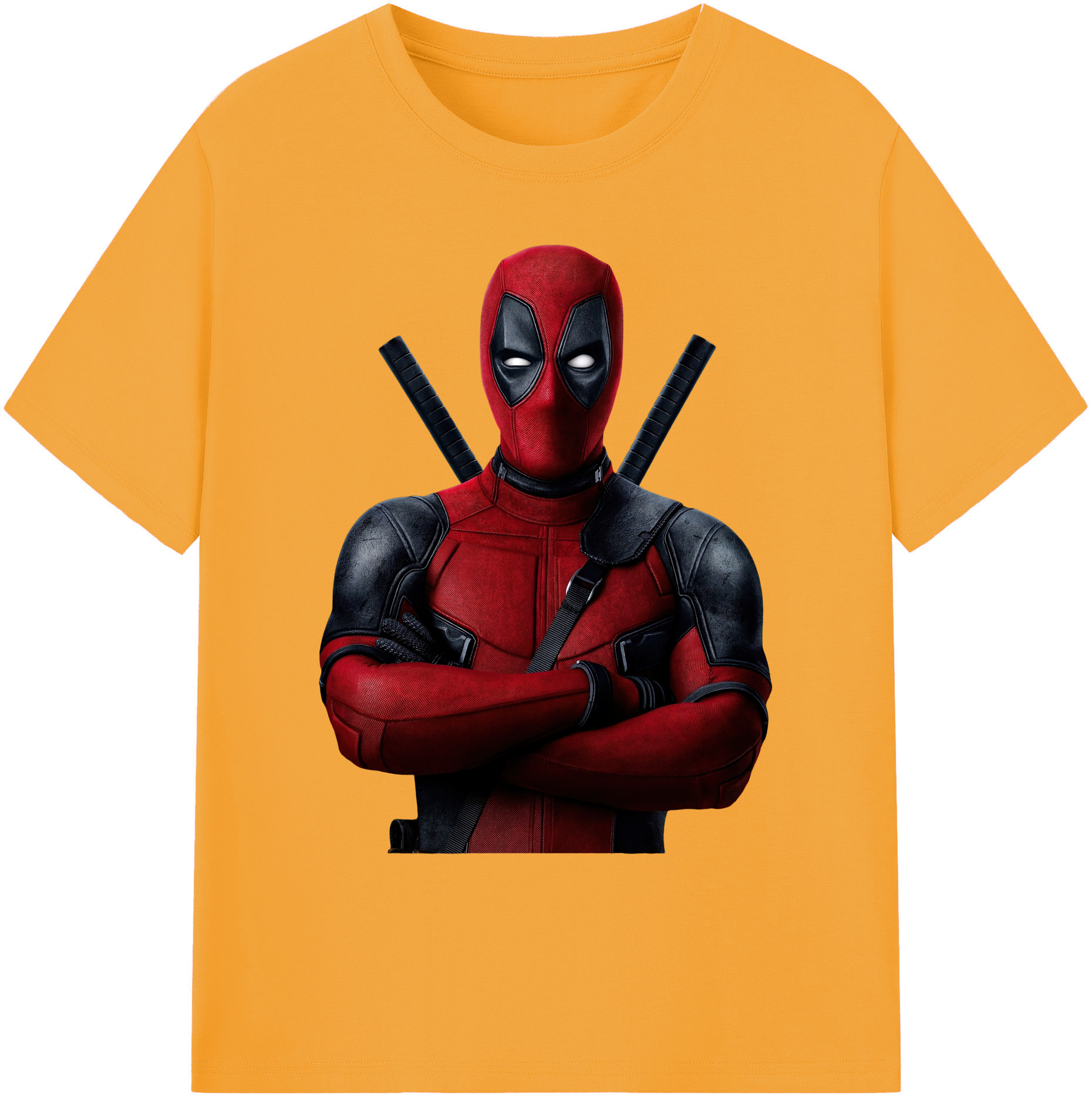（画像用） Deadpool デッドプール 綿100％ メンズ半袖Tシャツ｜肌触りやわらか＆通気性