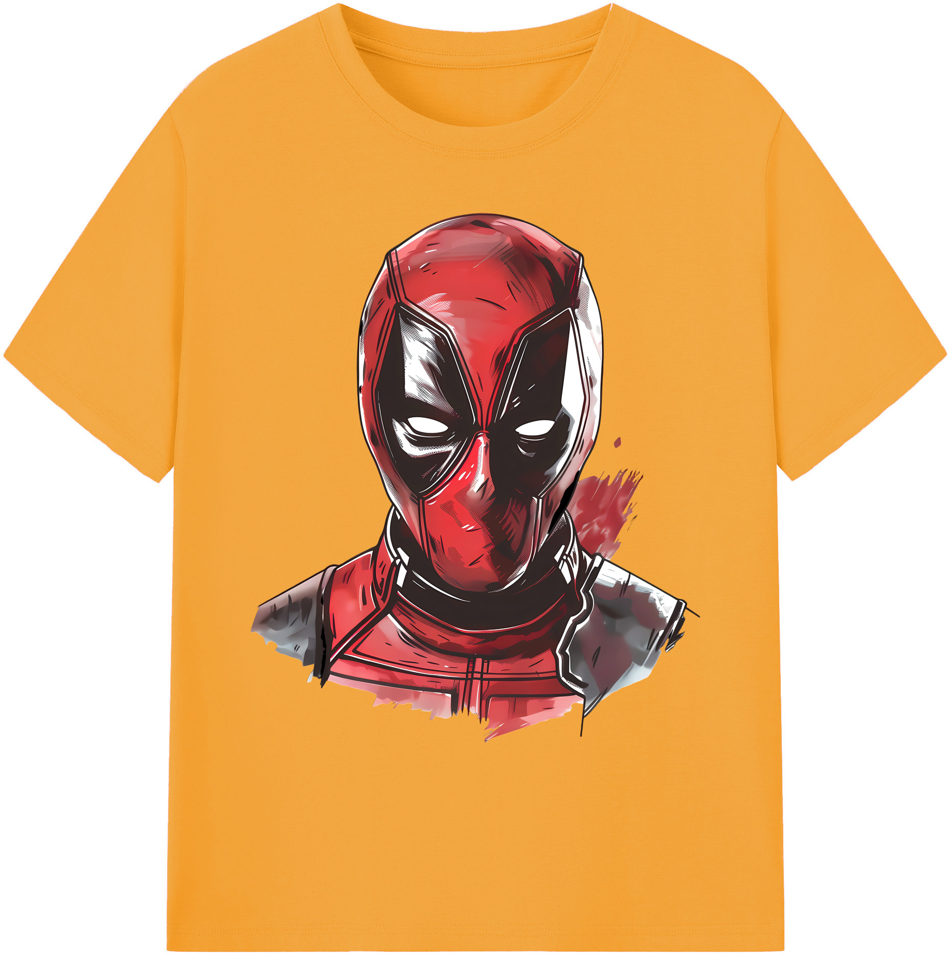 （画像用） Deadpool デッドプール 綿100％ メンズ半袖Tシャツ｜肌触りやわらか＆通気性