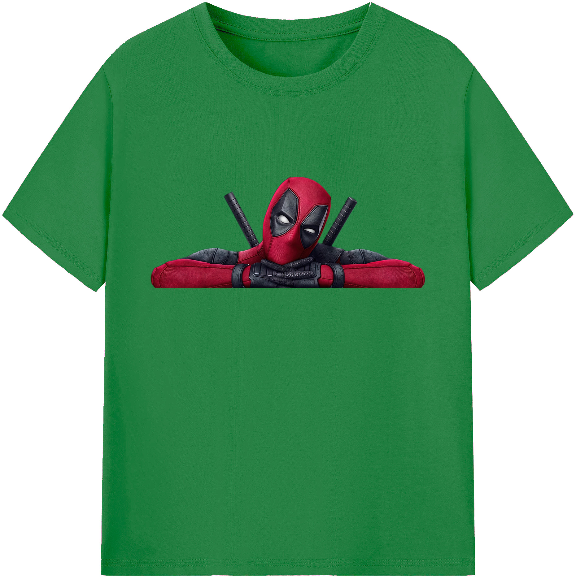 （画像用） Deadpool デッドプール 綿100％ メンズ半袖Tシャツ｜肌触りやわらか＆通気性