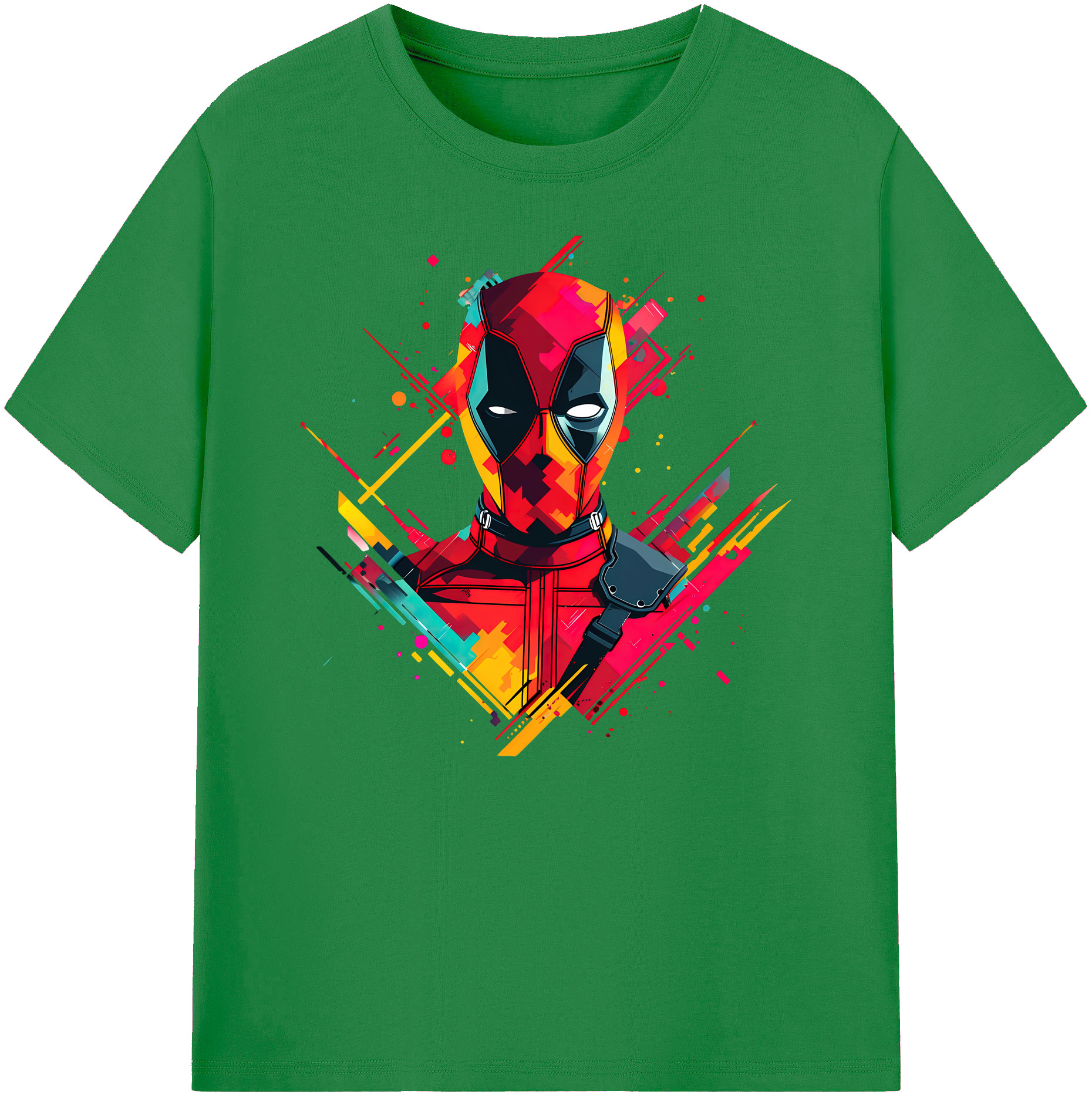 （画像用） Deadpool デッドプール 綿100％ メンズ半袖Tシャツ｜肌触りやわらか＆通気性