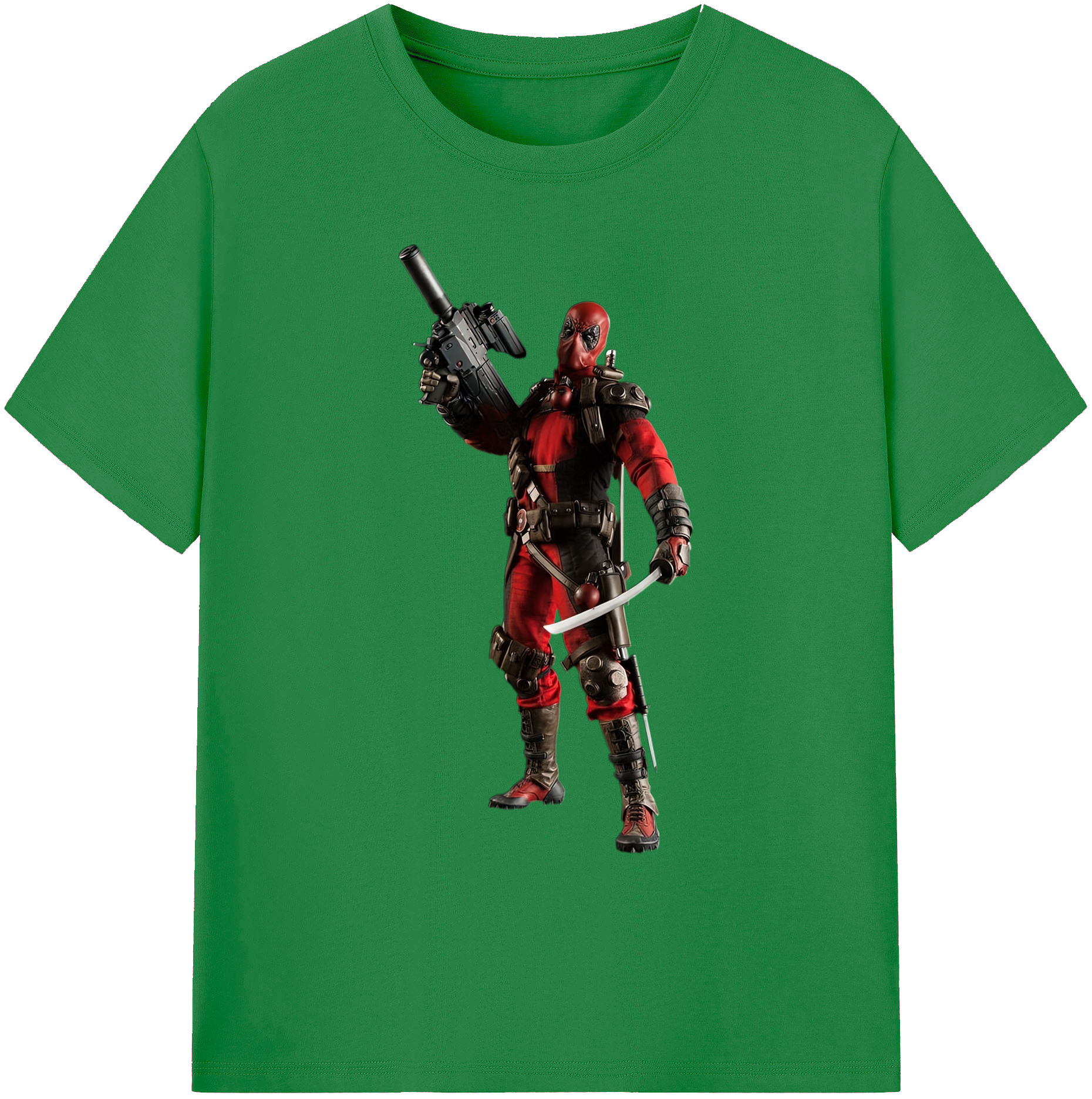 （画像用） Deadpool デッドプール 綿100％ メンズ半袖Tシャツ｜肌触りやわらか＆通気性